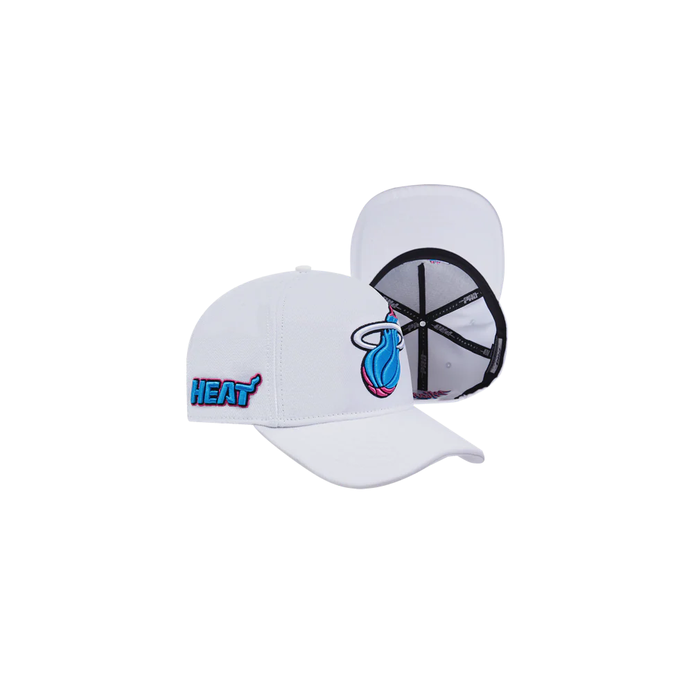 Pro Standard Miami HEAT Original Vice Logo Snapback - Image 7