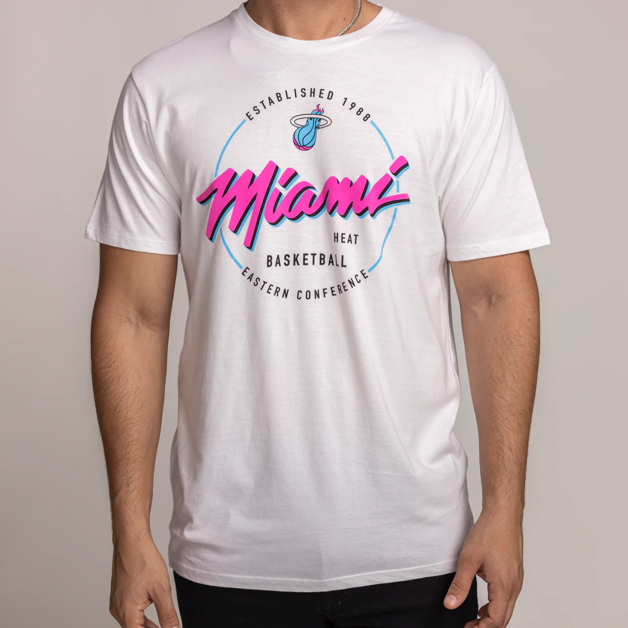 Sportiqe Miami HEAT Original Vice Bingham Tee - Image 2