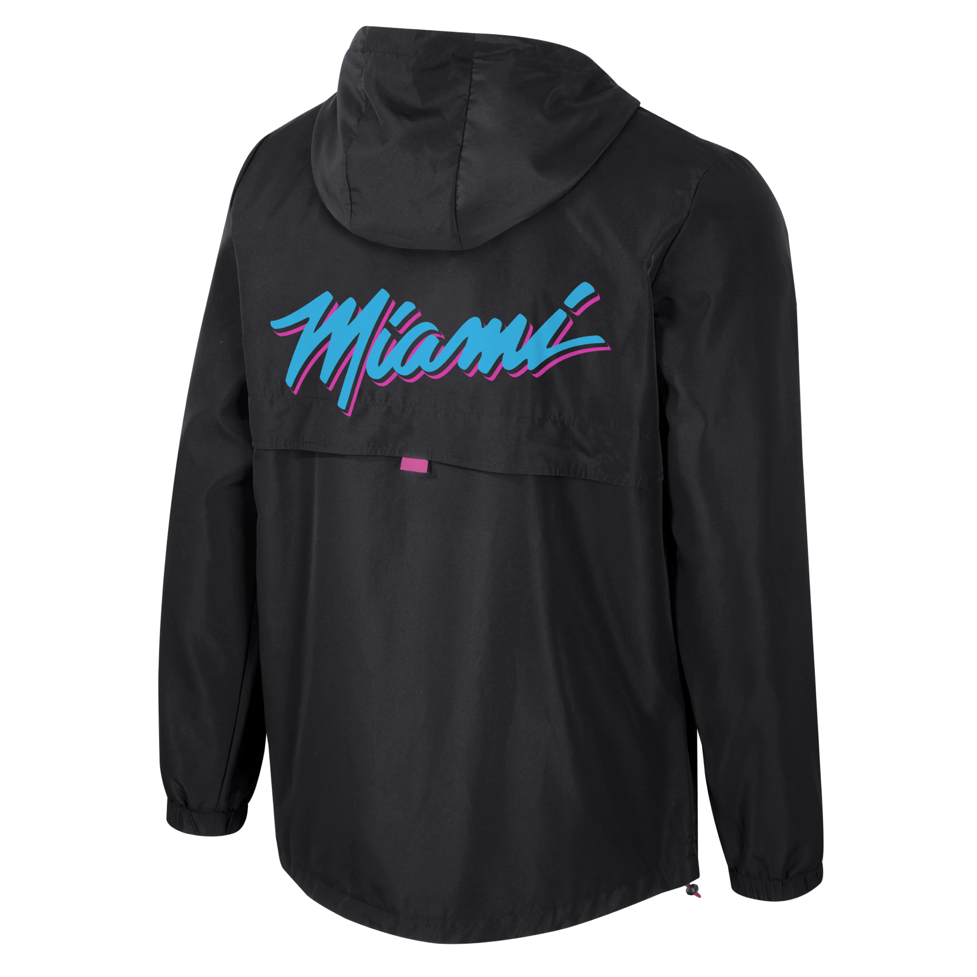 Stadium Essentials Miami HEAT Original Vice Nights 1/4 Zip Jacket - Image 6