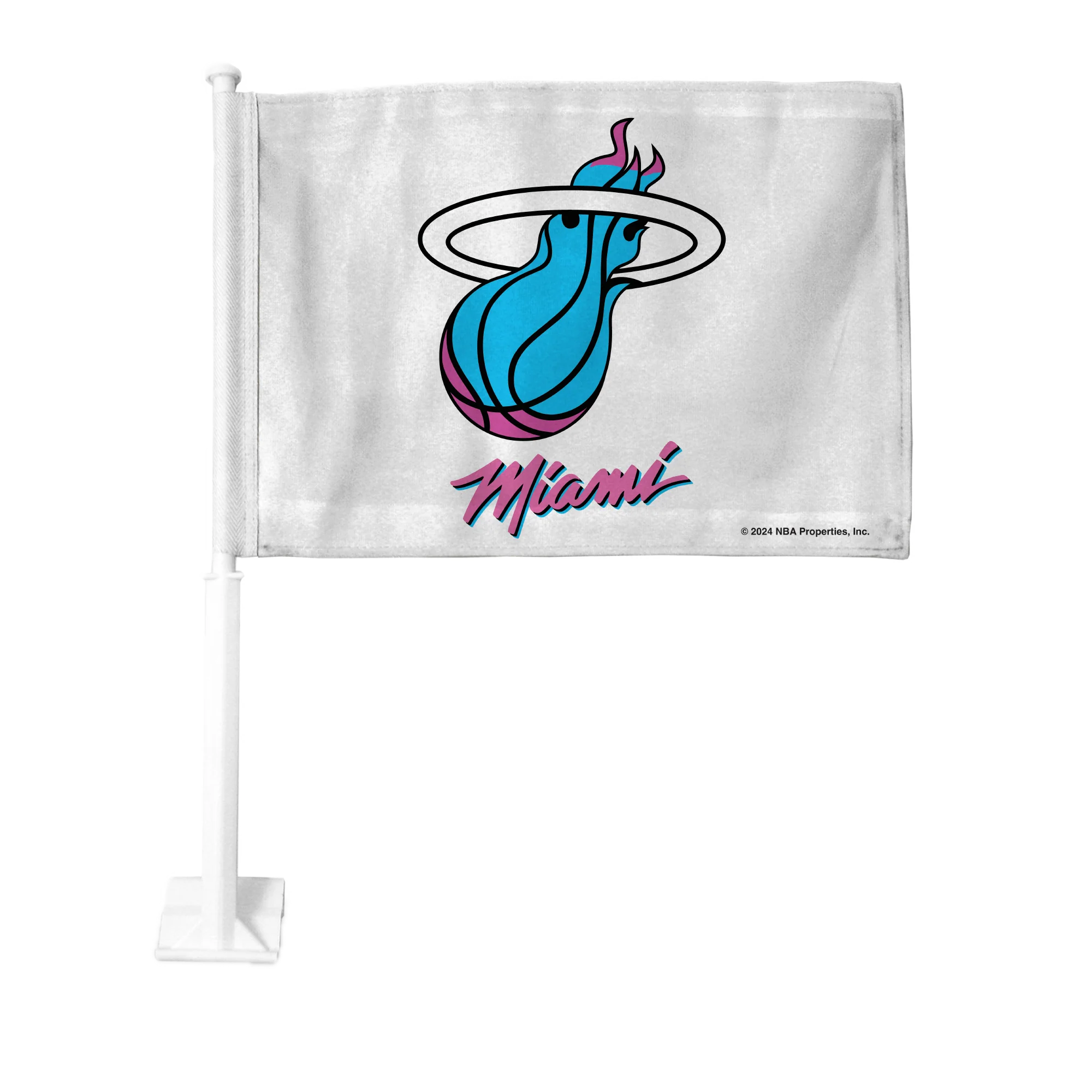 Miami HEAT Original Vice Car Flag