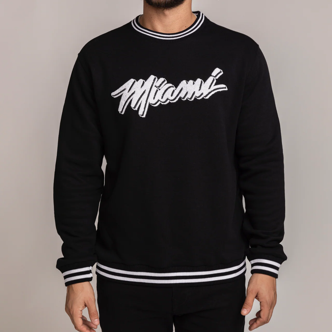 Stadium Essentials Miami HEAT Original Vice Club Level Crewneck - Image 2