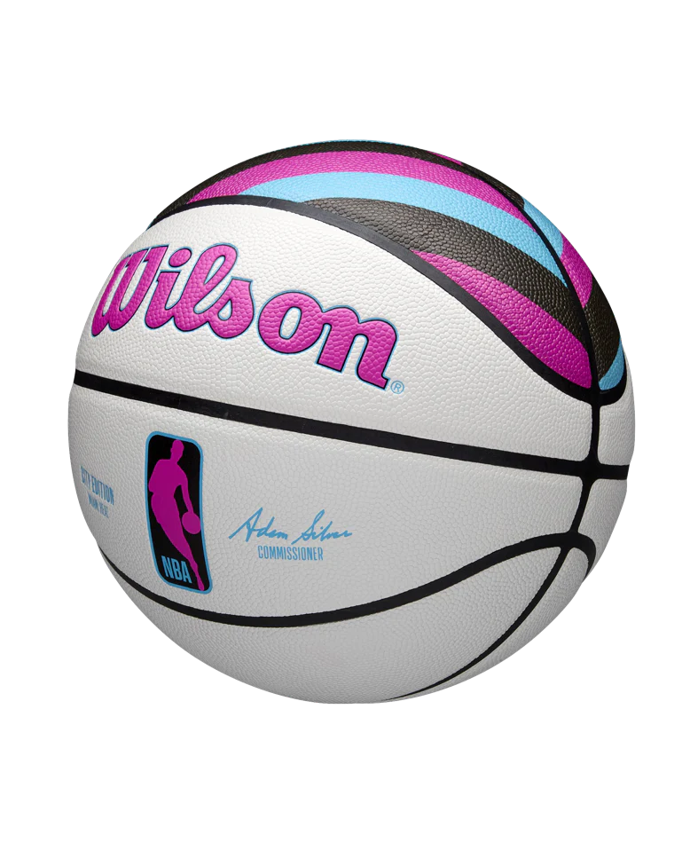 Wilson Miami HEAT Original Vice Collector Basketball - Image 4