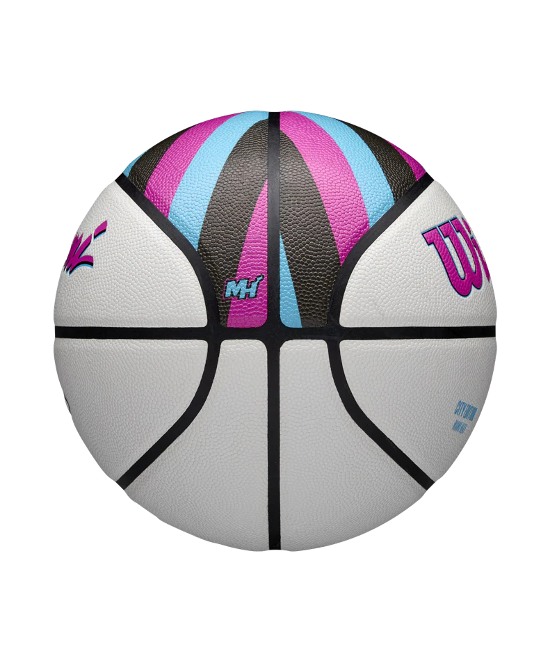 Wilson Miami HEAT Original Vice Collector Basketball - Image 5