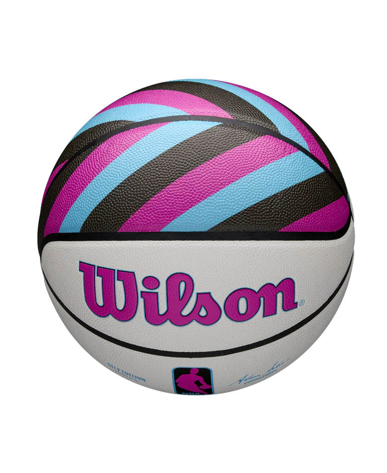 Wilson Miami HEAT Original Vice Collector Basketball - Image 6