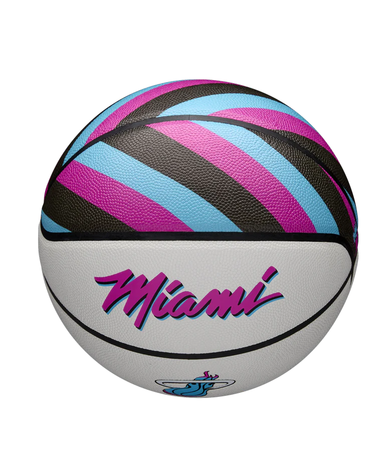 Wilson Miami HEAT Original Vice Collector Basketball - Image 8