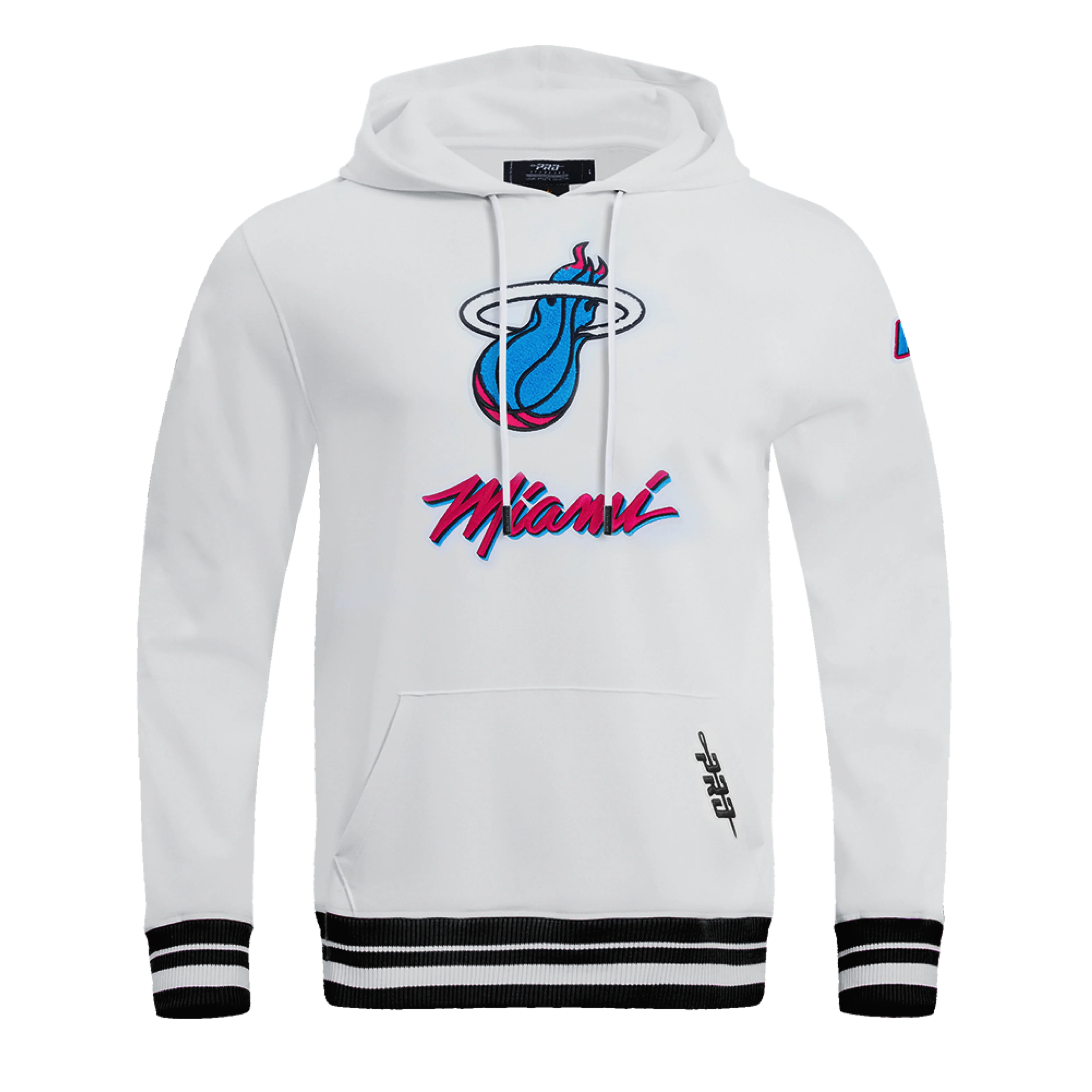 Pro Standard Miami HEAT Original Vice Pullover Hoodie - Image 5