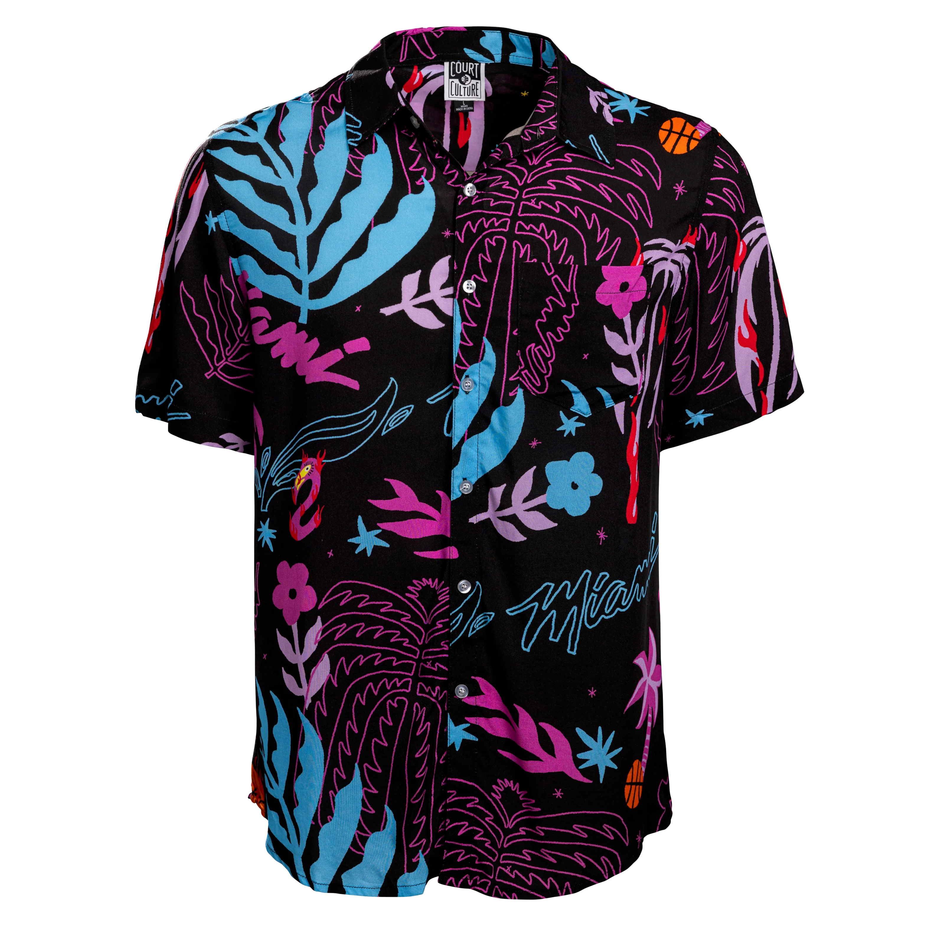 Court Culture Vice Floral Button-Down - Image 4