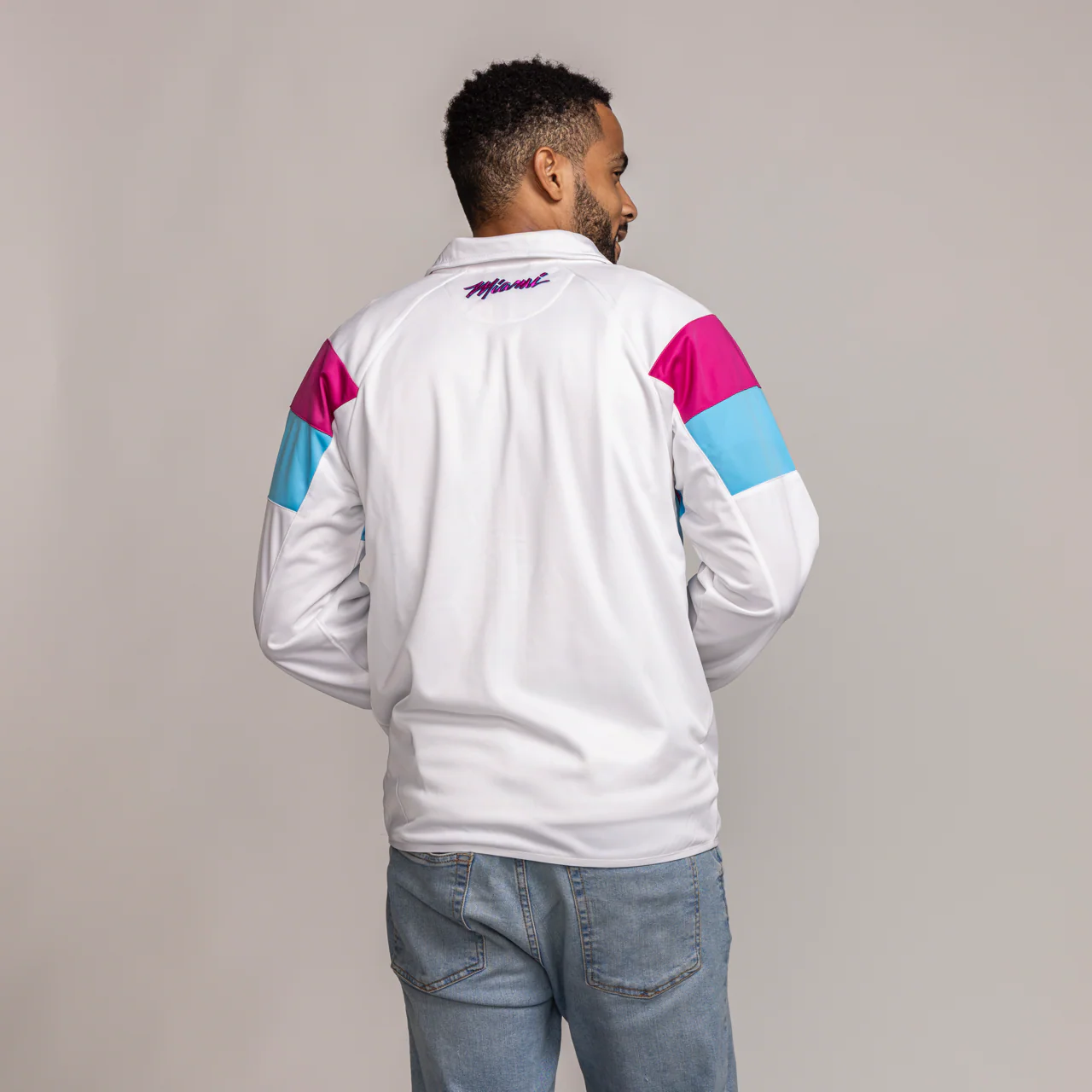 G-III Sports Miami HEAT Original Vice Full Zip Jacket - Image 2