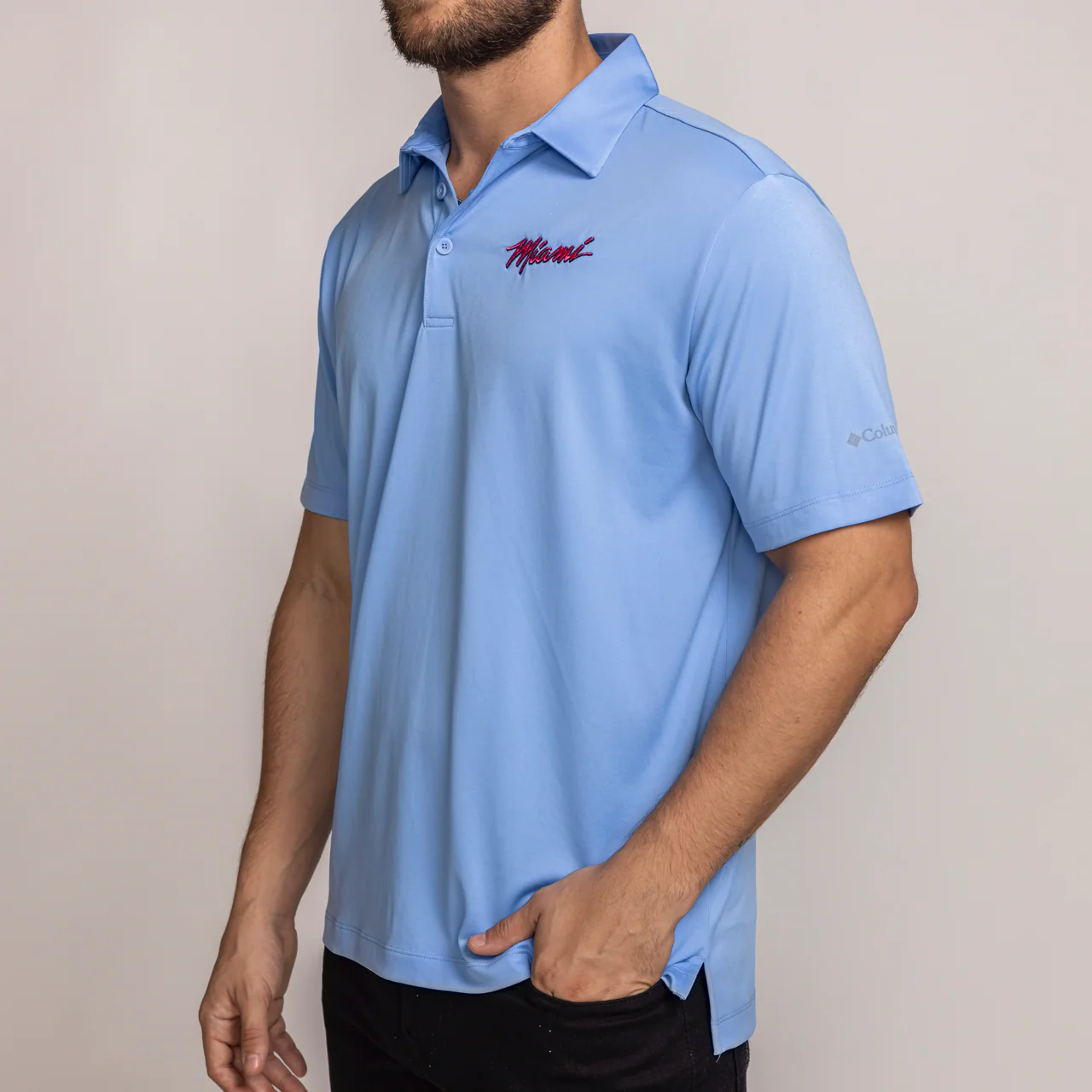 Columbia Miami HEAT Original Vice Drive Polo - Image 2