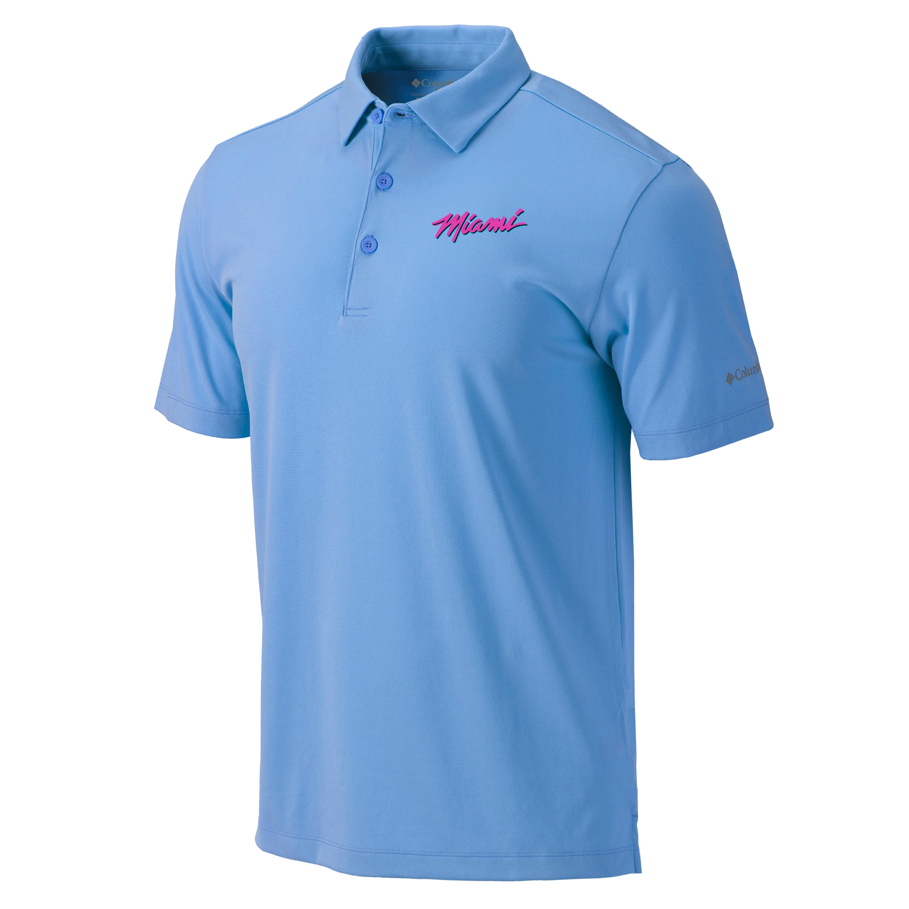 Columbia Miami HEAT Original Vice Drive Polo - Image 4