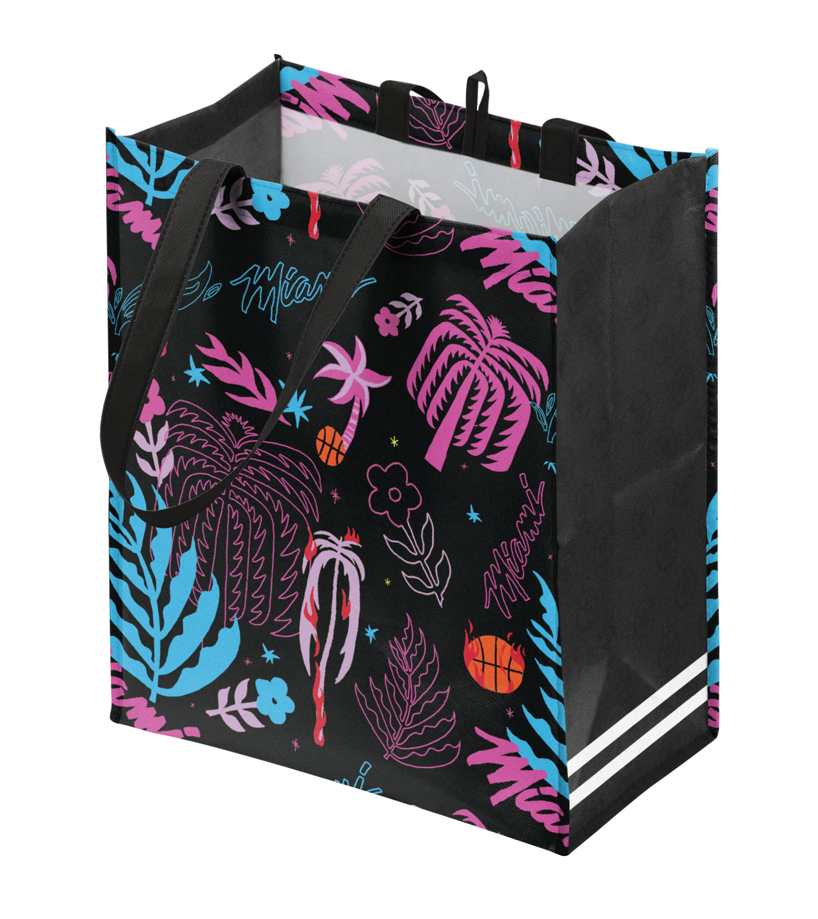 Miami HEAT Original Vice Nights Reusable Bag - Image 3