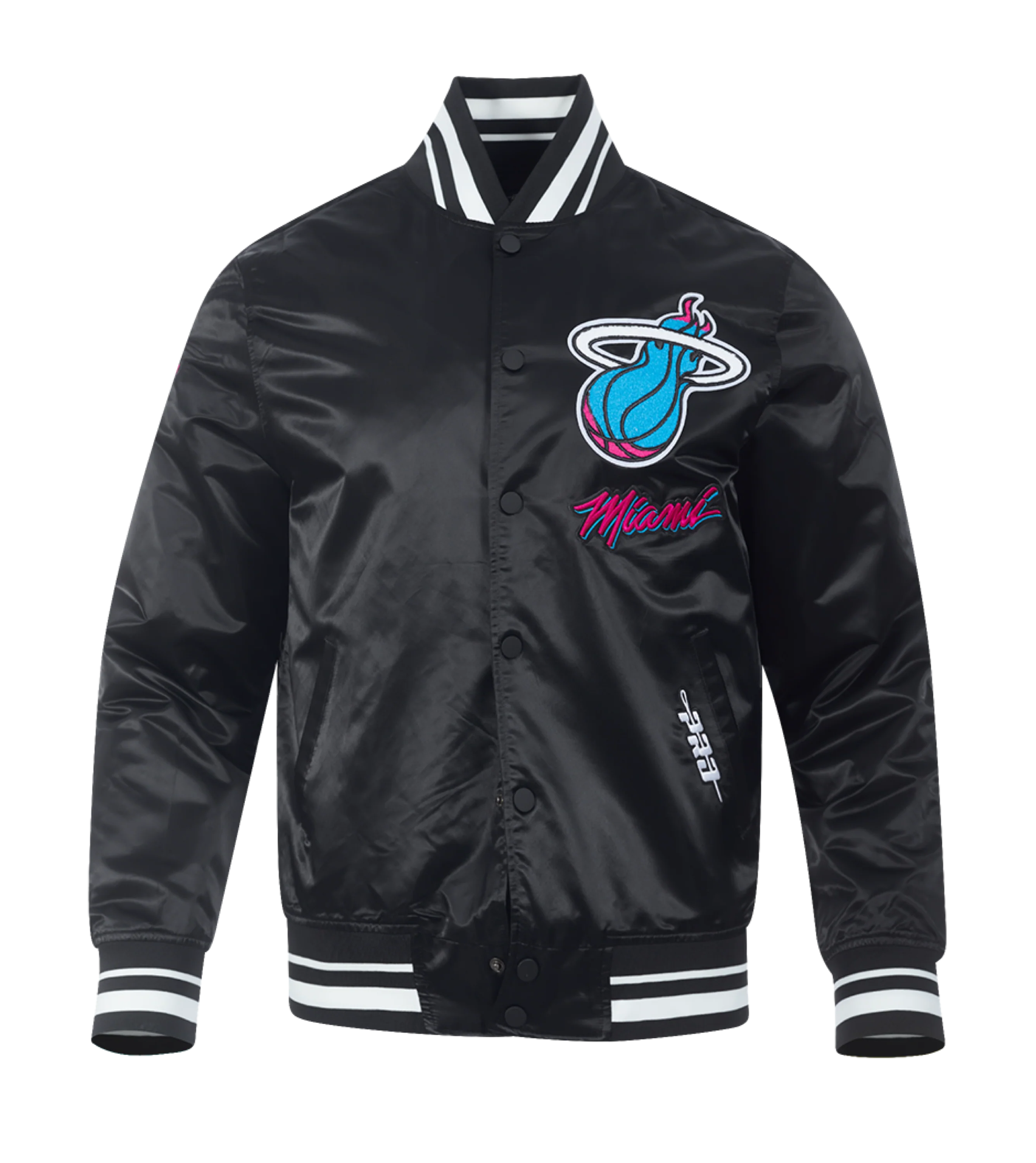 Pro Standard Miami HEAT Original Vice Satin Jacket - Image 5