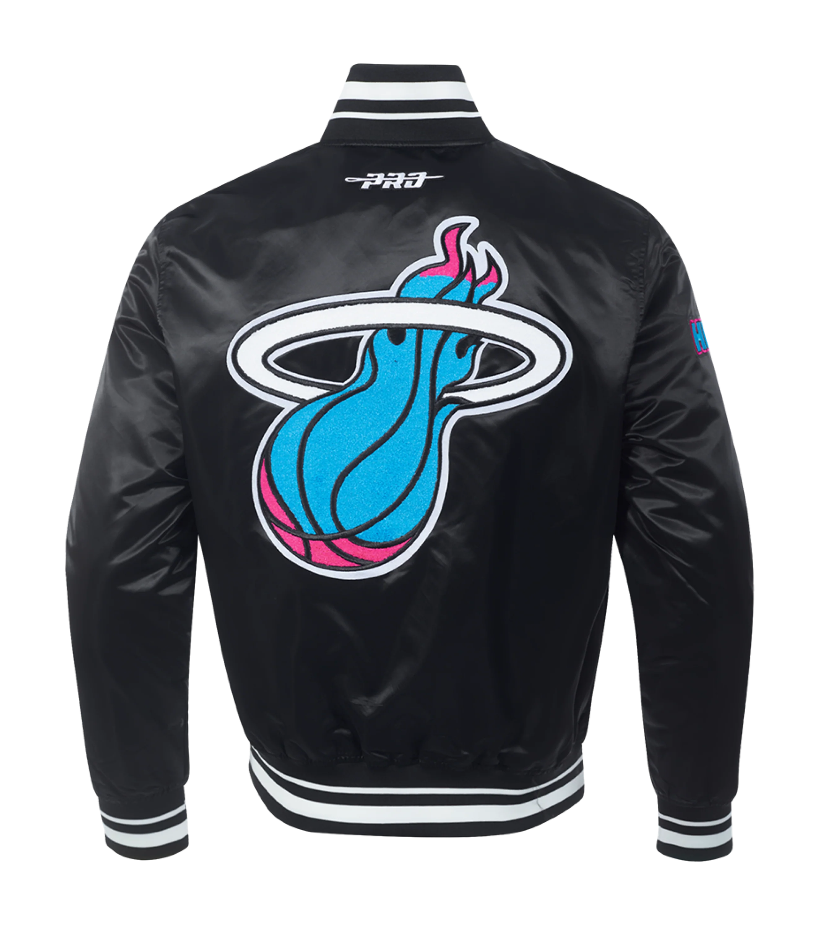 Pro Standard Miami HEAT Original Vice Satin Jacket - Image 6