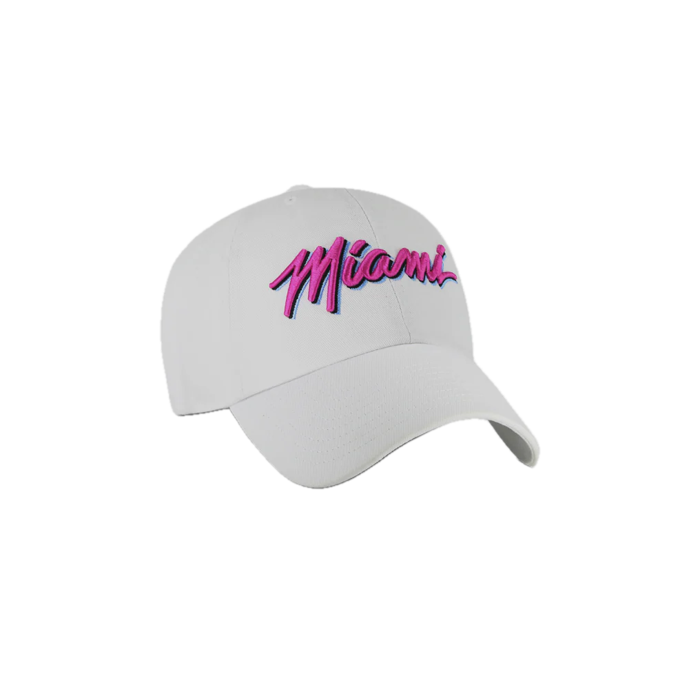 '47 Brand Miami HEAT Original Vice Script Dad Hat - Image 3