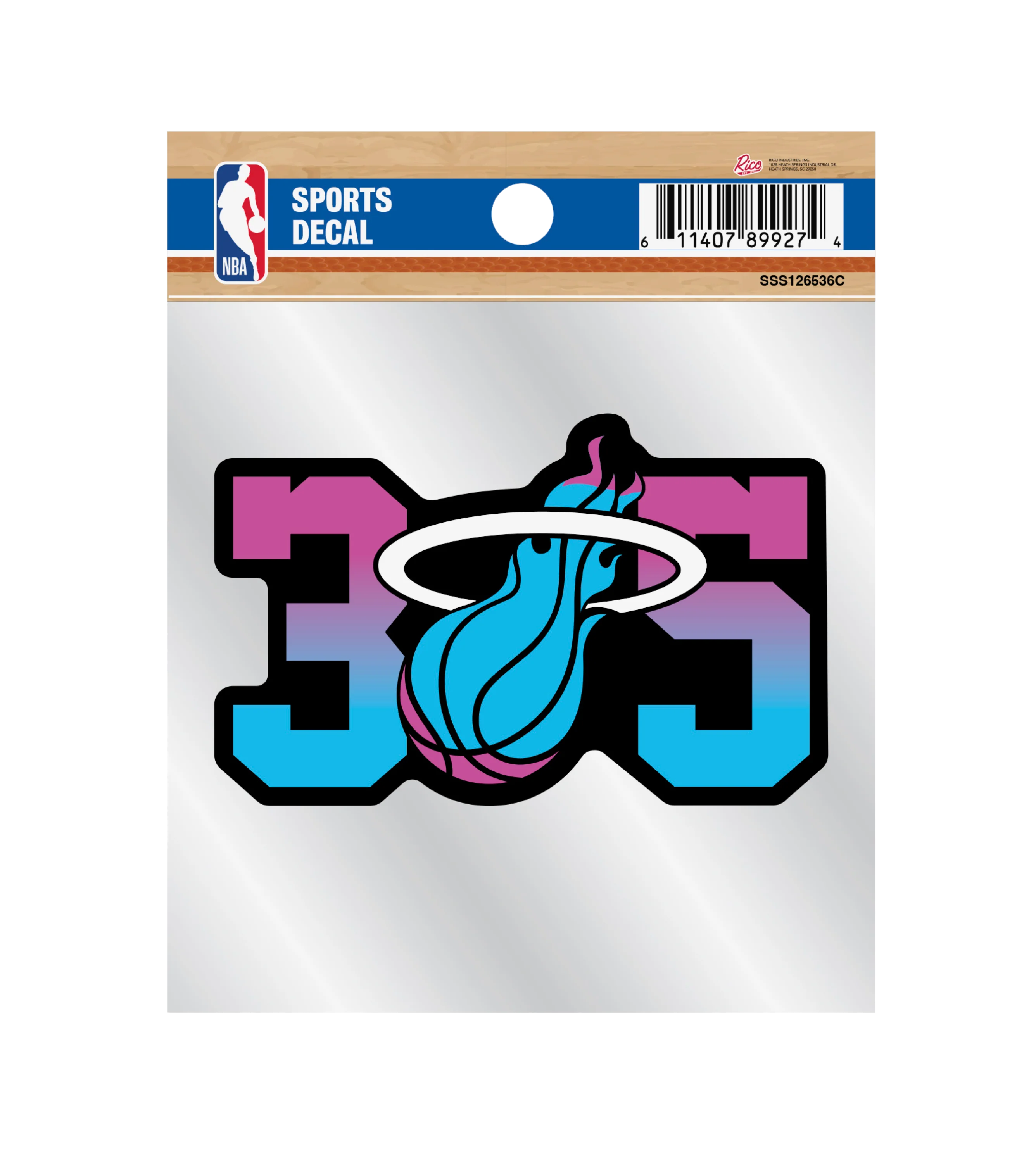 Miami HEAT Original Vice Nights 305 Decal