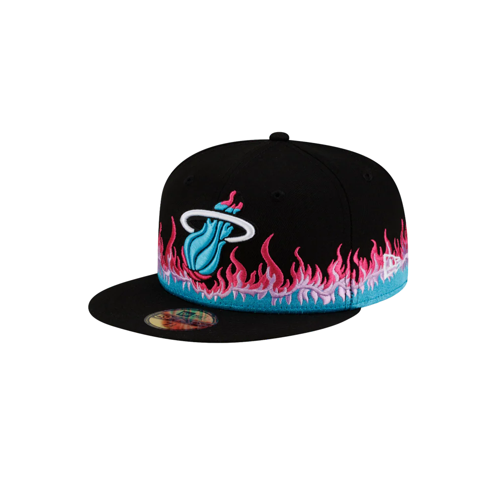 Court Culture Original Vice Nights "Neon Blaze" Fitted Hat - Image 3