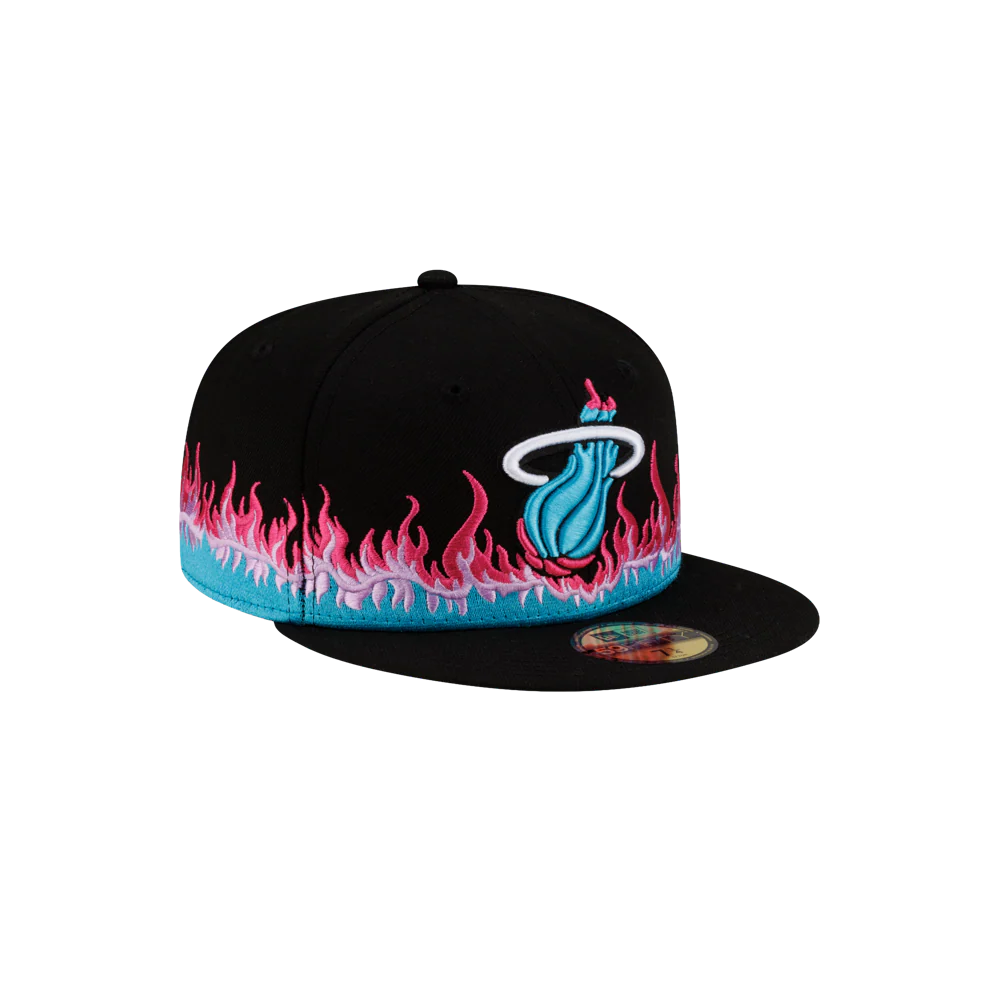 Court Culture Original Vice Nights "Neon Blaze" Fitted Hat - Image 5