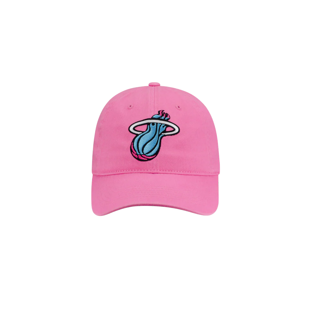 Miami HEAT Original Vice Nights Pink Dad Hat