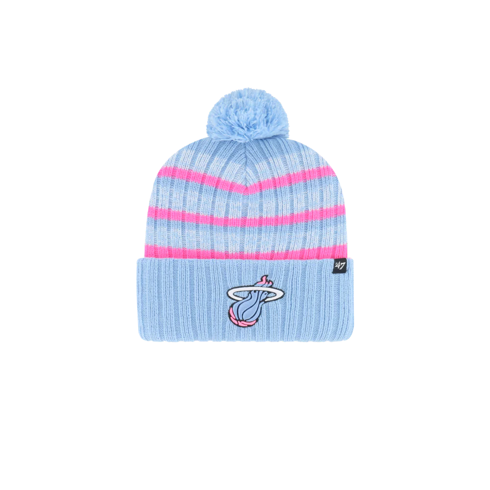 '47 Brand Miami HEAT Original Vice Nights Cuff Knit