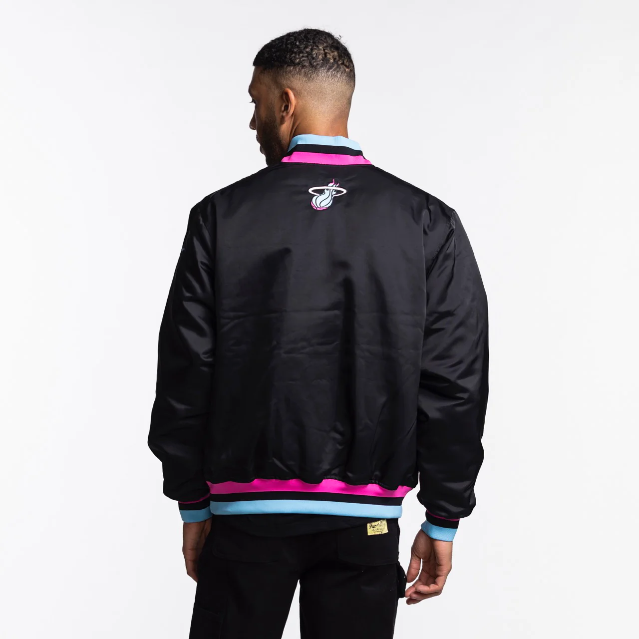 Nike Miami HEAT Original Vice Nights Bomber Jacket - Image 2