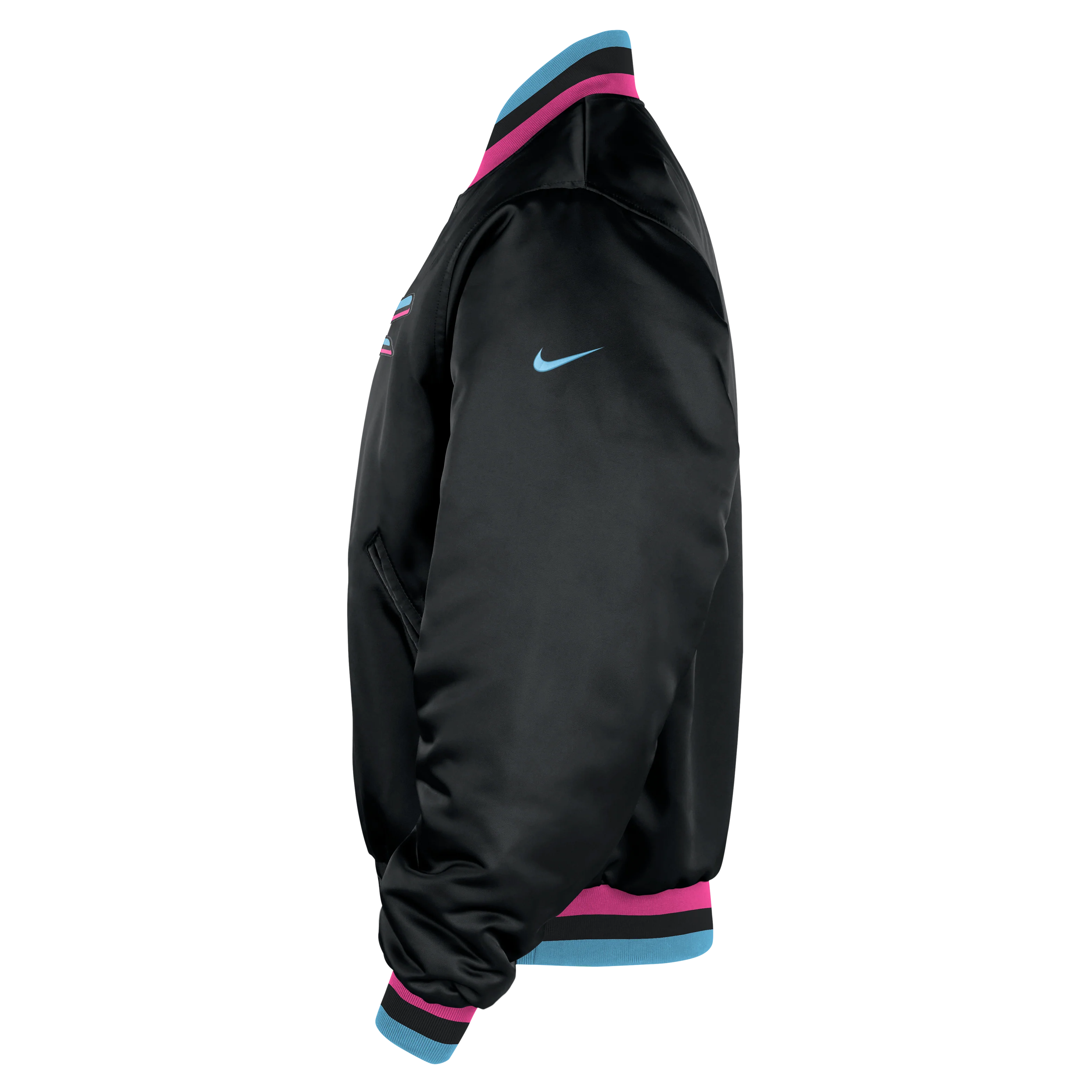 Nike Miami HEAT Original Vice Nights Bomber Jacket - Image 6