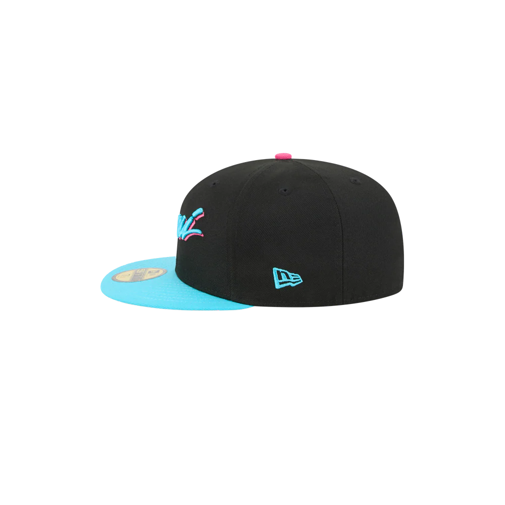 New Era Miami HEAT Original Vice Nights Fitted Hat - Image 6
