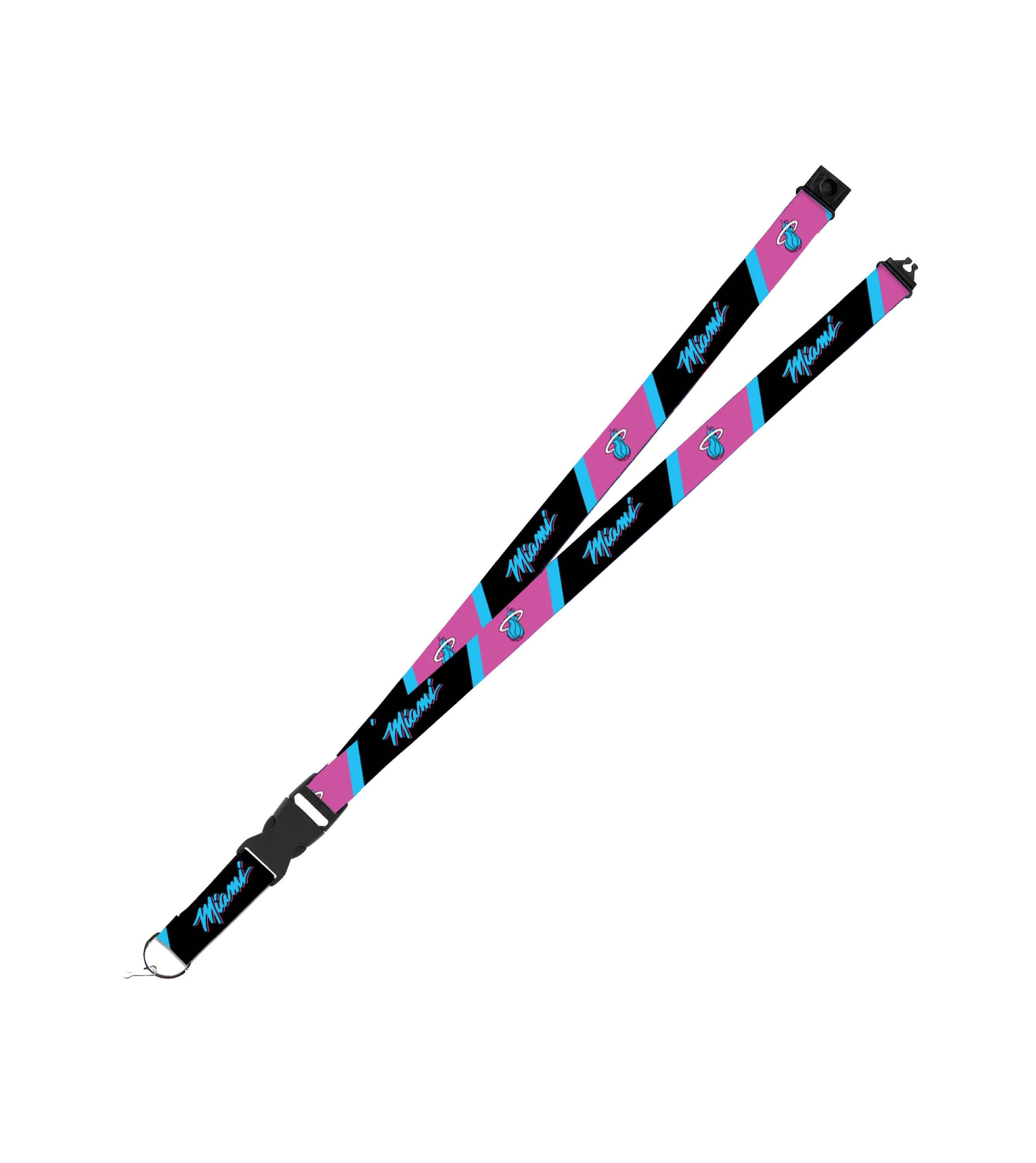 Miami HEAT Original Vice Nights Flash Lanyard