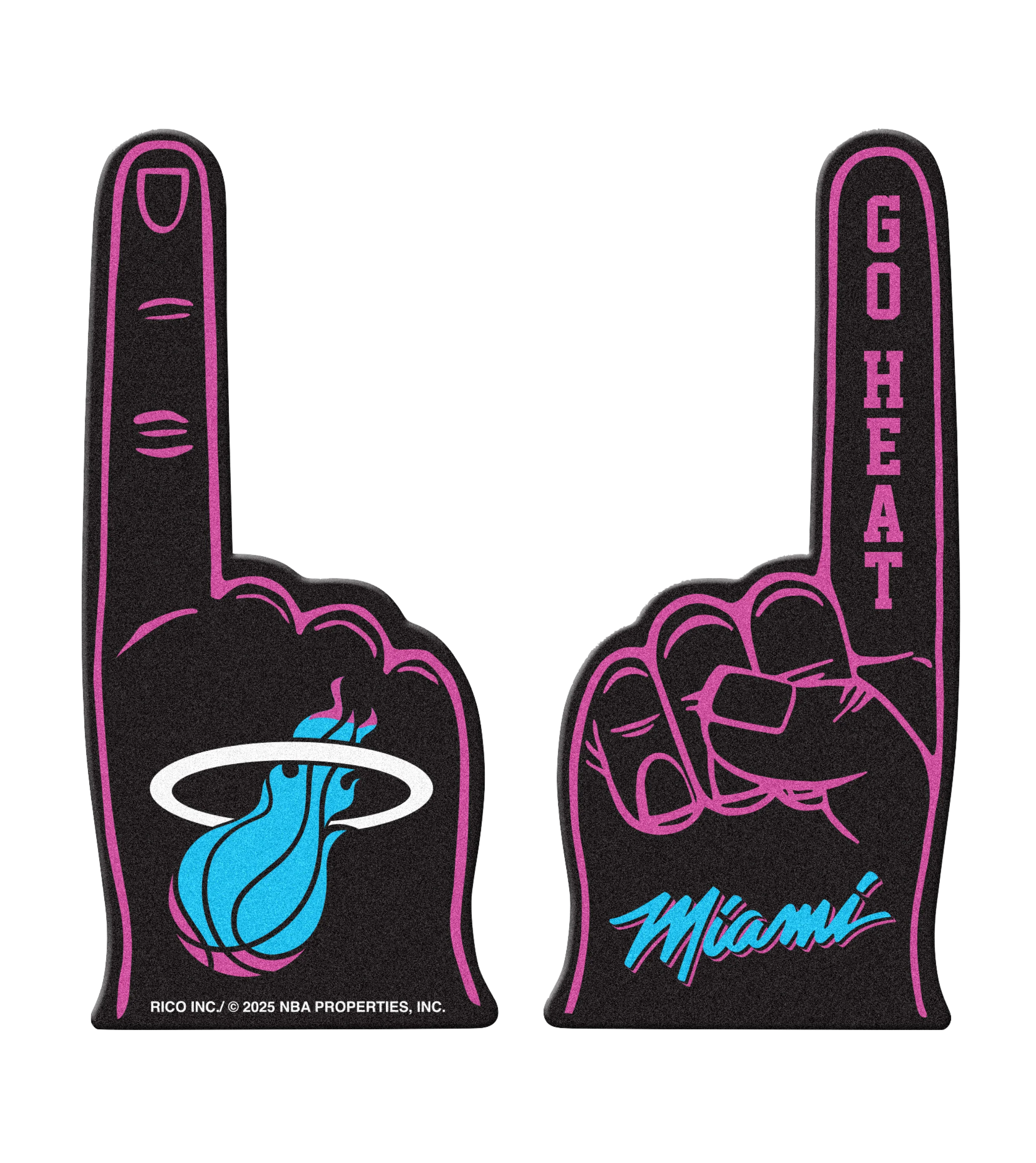 Miami HEAT Original Vice Nights Foam Finger