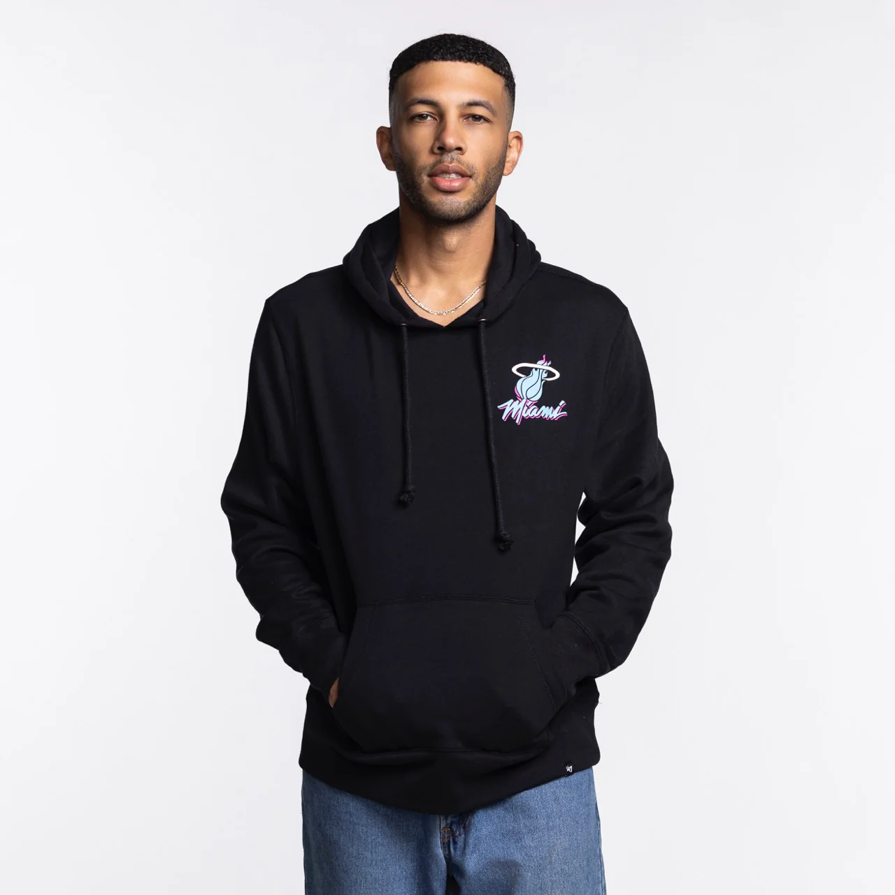 '47 Brand Miami HEAT Original Vice Nights Hoodie
