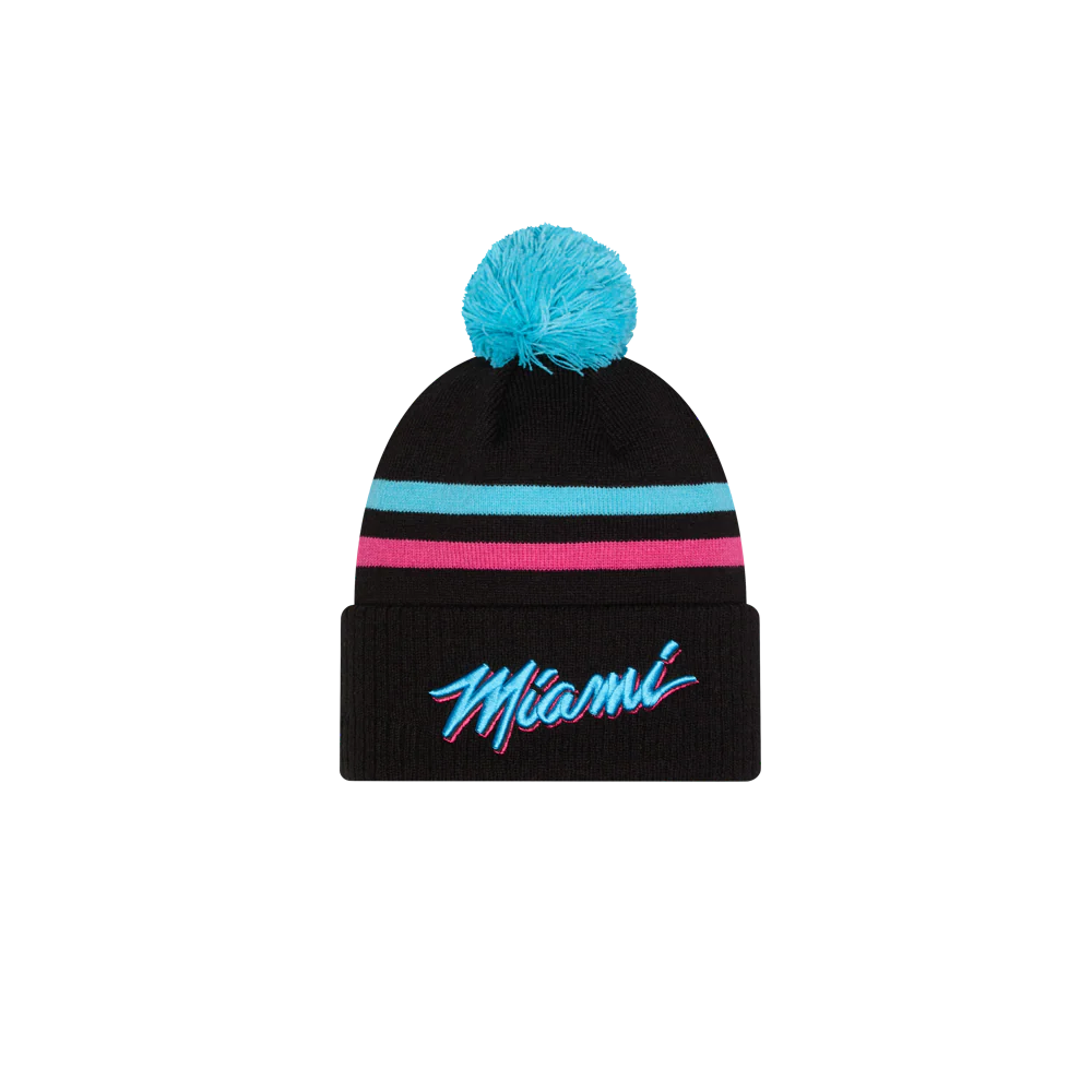 New Era Miami HEAT Original Vice Nights Knit