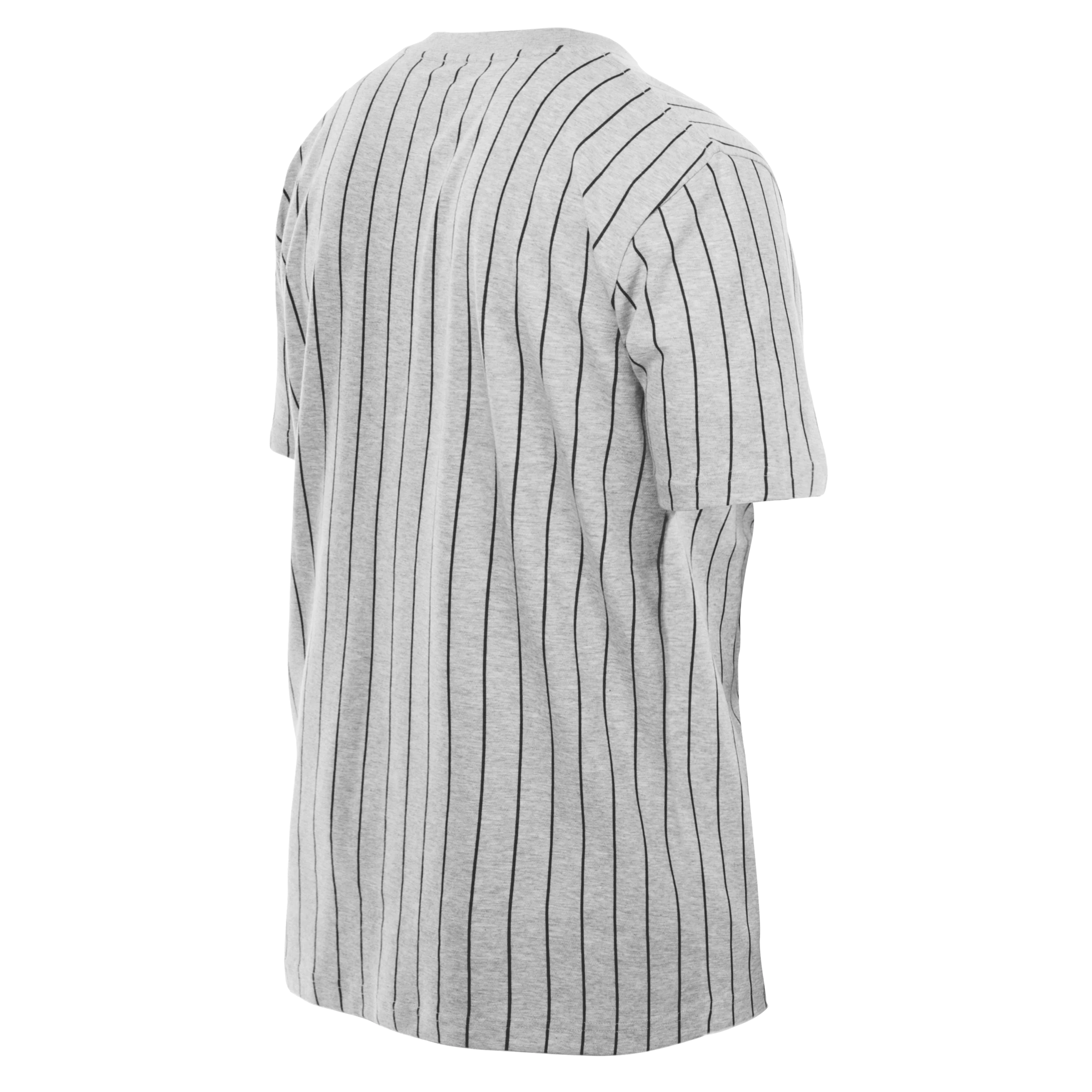 New Era Miami HEAT Original Vice Nights Striped Tee - Image 6