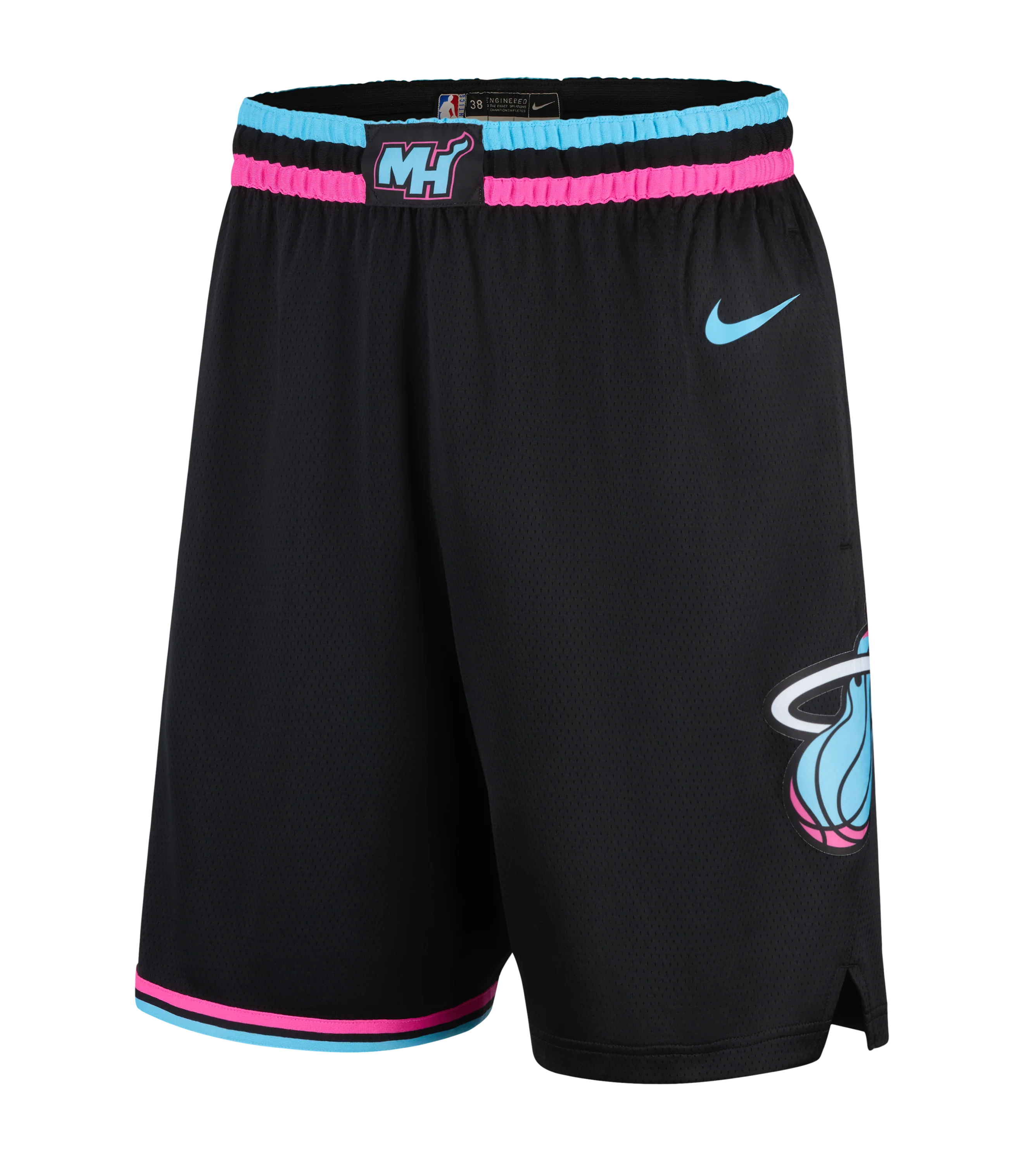 Nike Miami HEAT Original Vice Nights Swingman Shorts