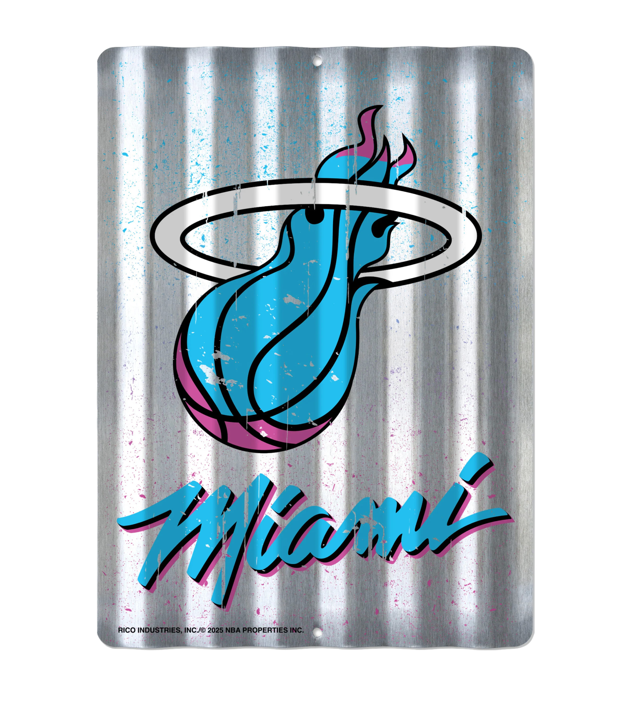 Miami HEAT Original Vice Nights 'Tin Roof' Sign