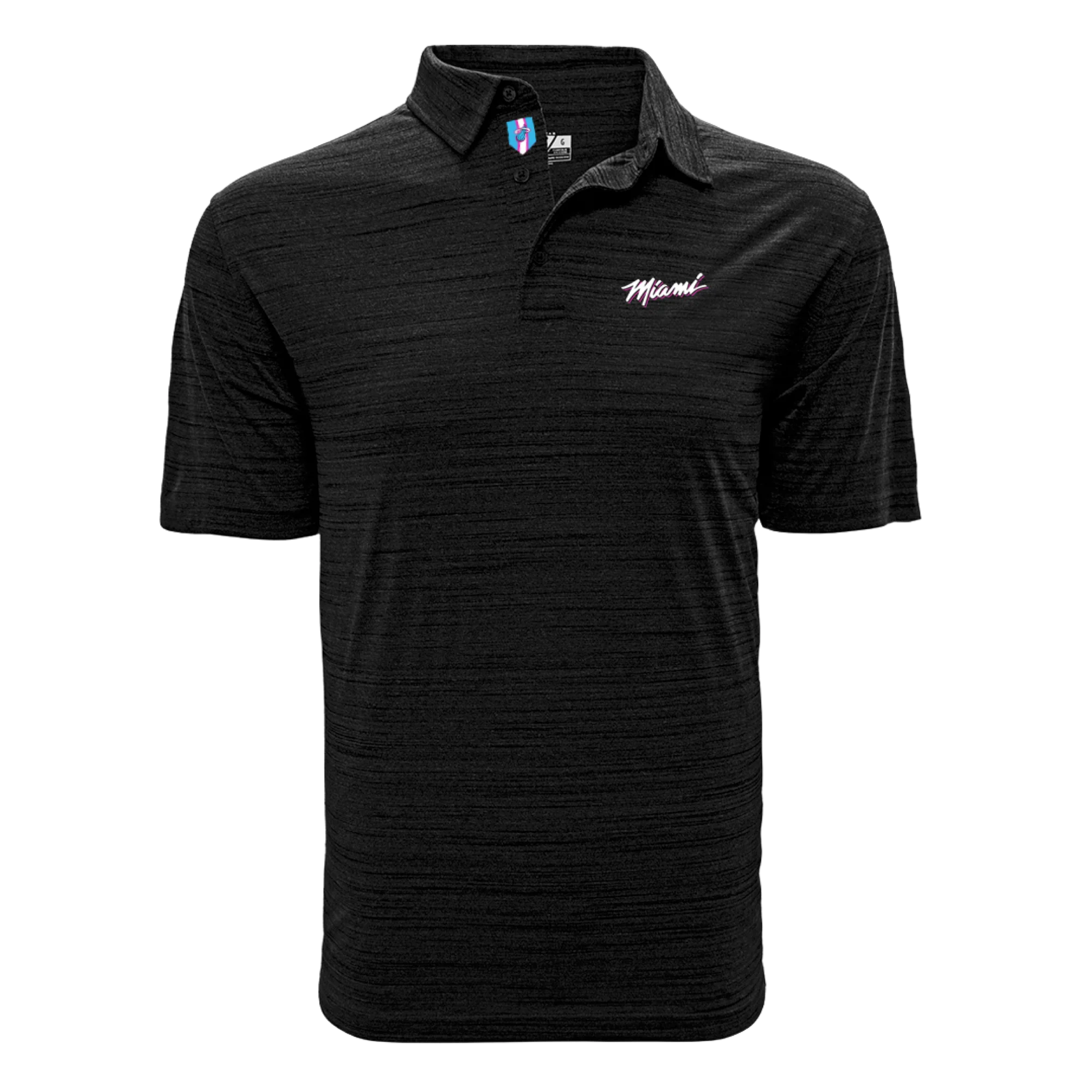 Levelwear ViceWave Sway Black Polo