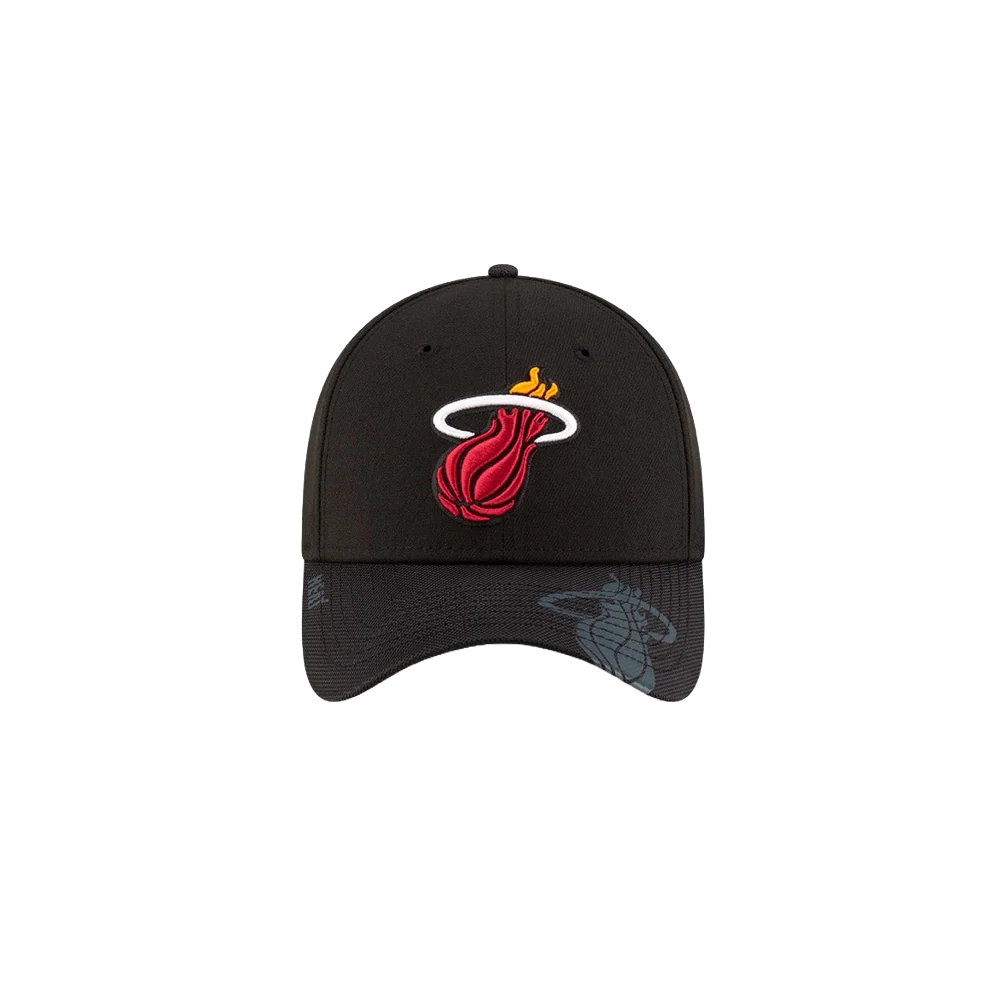 New Era Miami HEAT Visor Hit Flex Fit Dad Hat