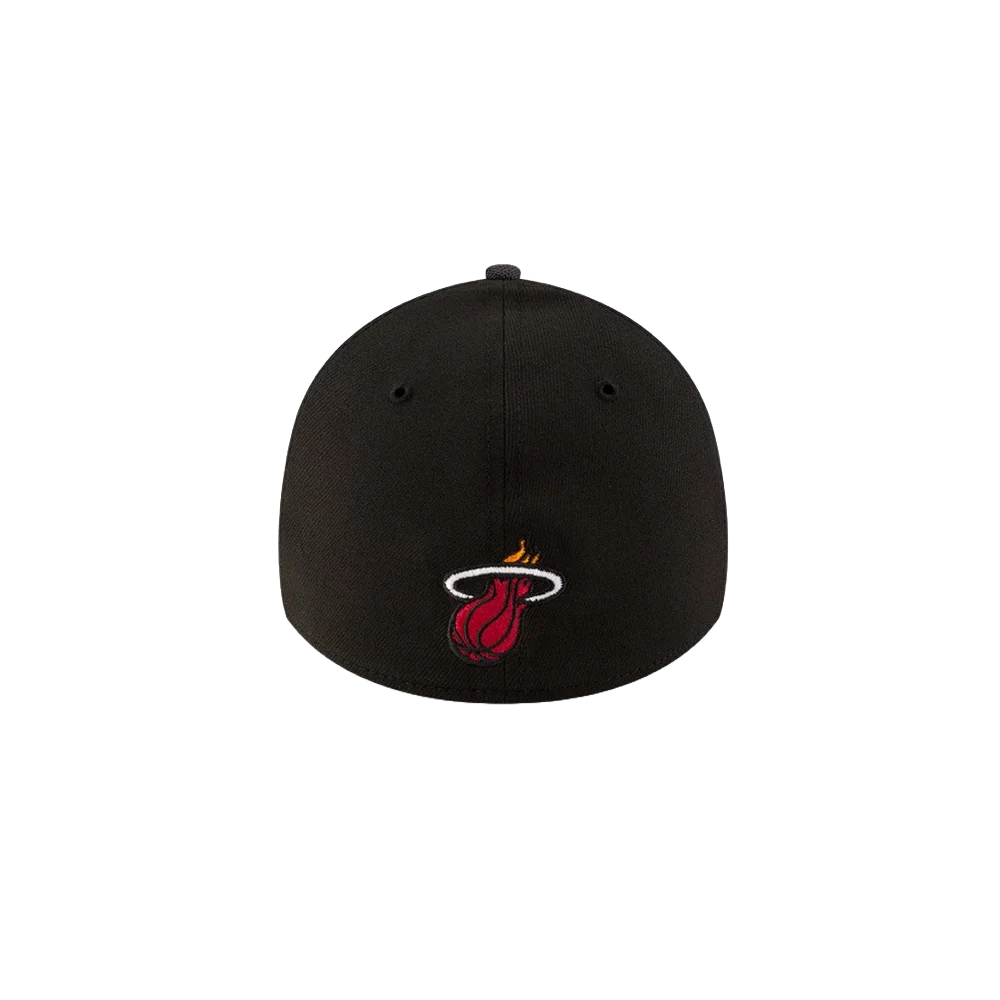 New Era Miami HEAT Visor Hit Flex Fit Dad Hat - Image 2