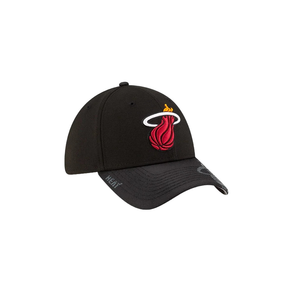 New Era Miami HEAT Visor Hit Flex Fit Dad Hat - Image 5