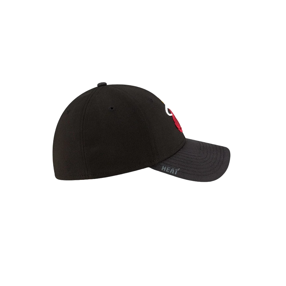 New Era Miami HEAT Visor Hit Flex Fit Dad Hat - Image 6