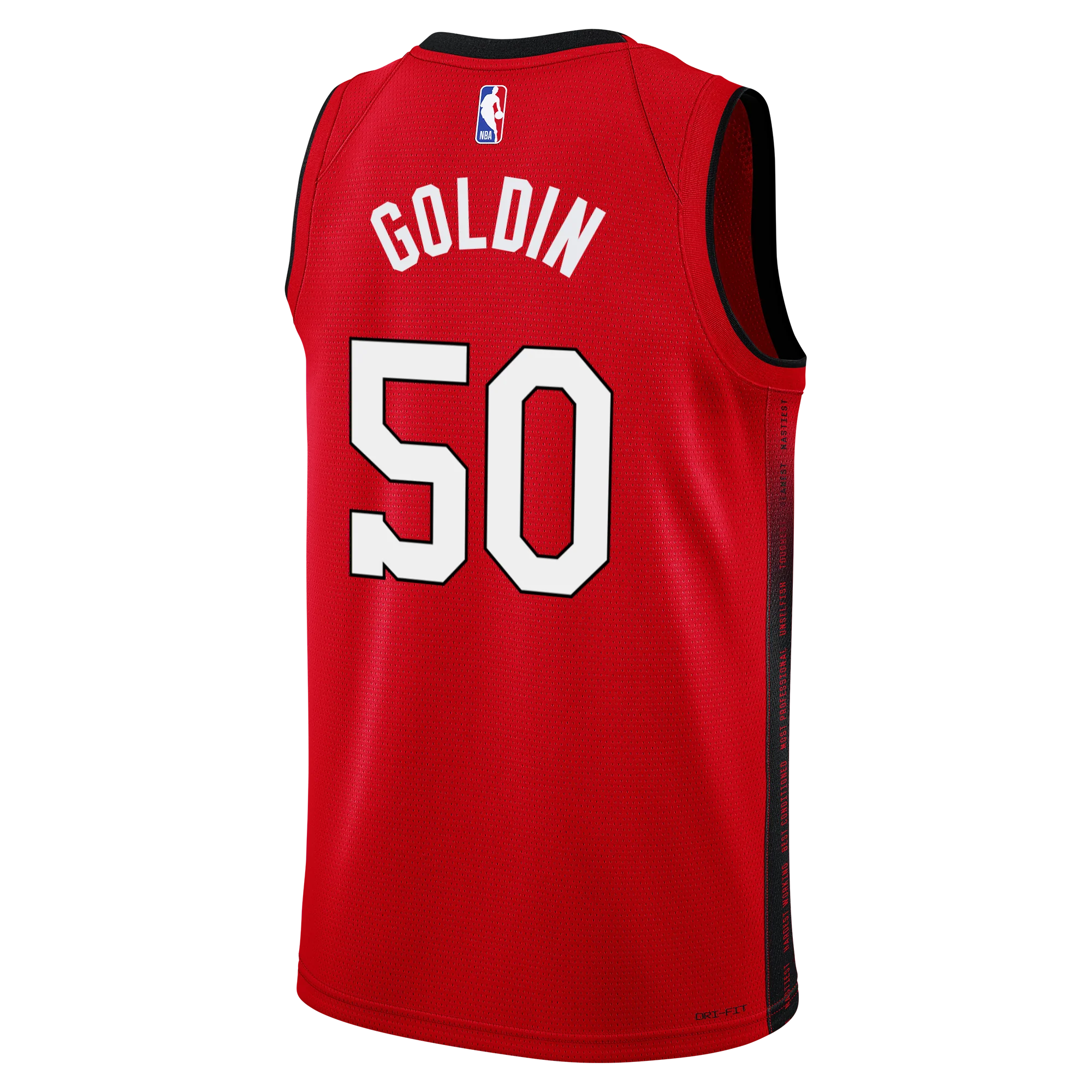 Vladislav Goldin Nike HEAT Culture: Blood Red Swingman Jersey - Image 2