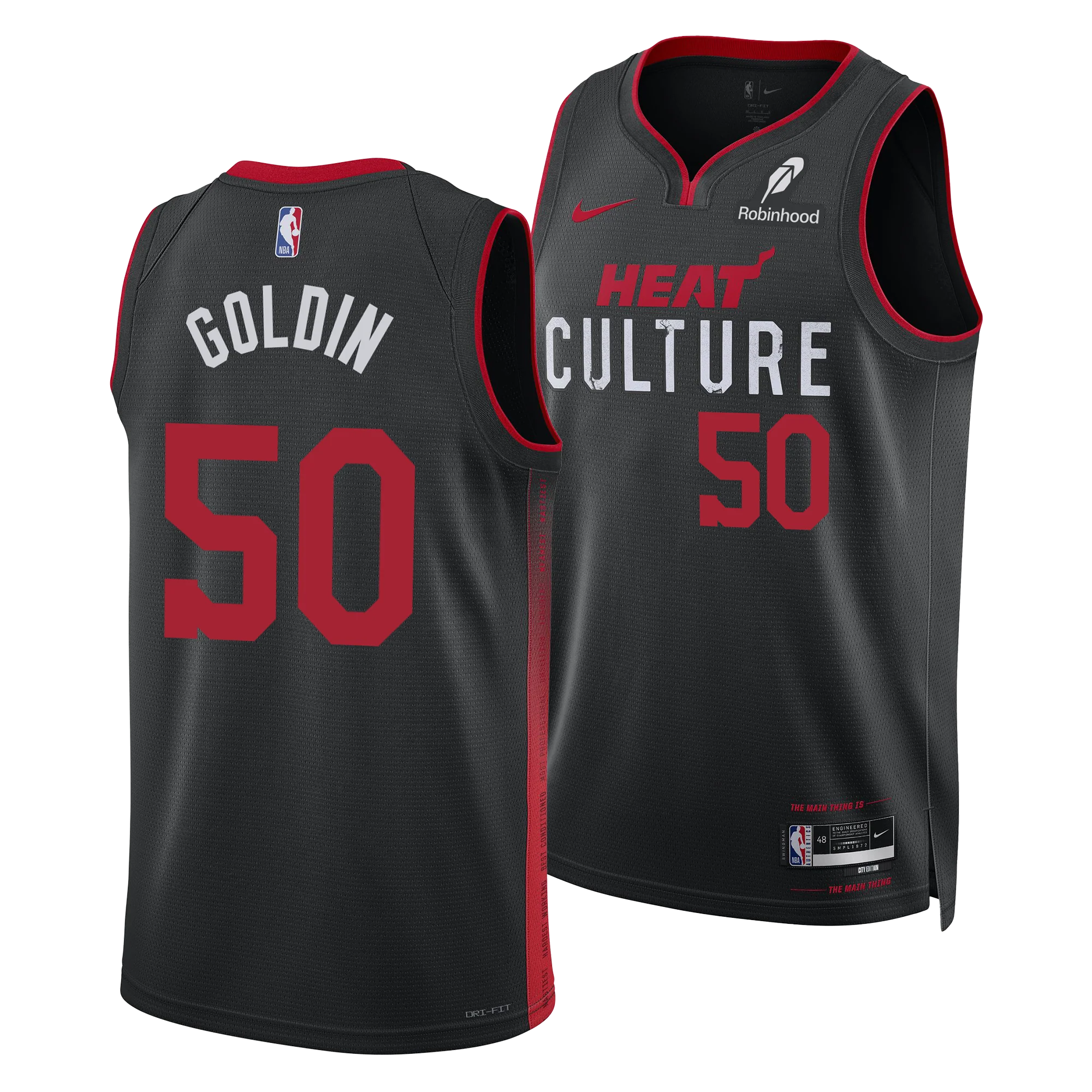 Vladislav Goldin Nike HEAT Culture Swingman Jersey - Image 3