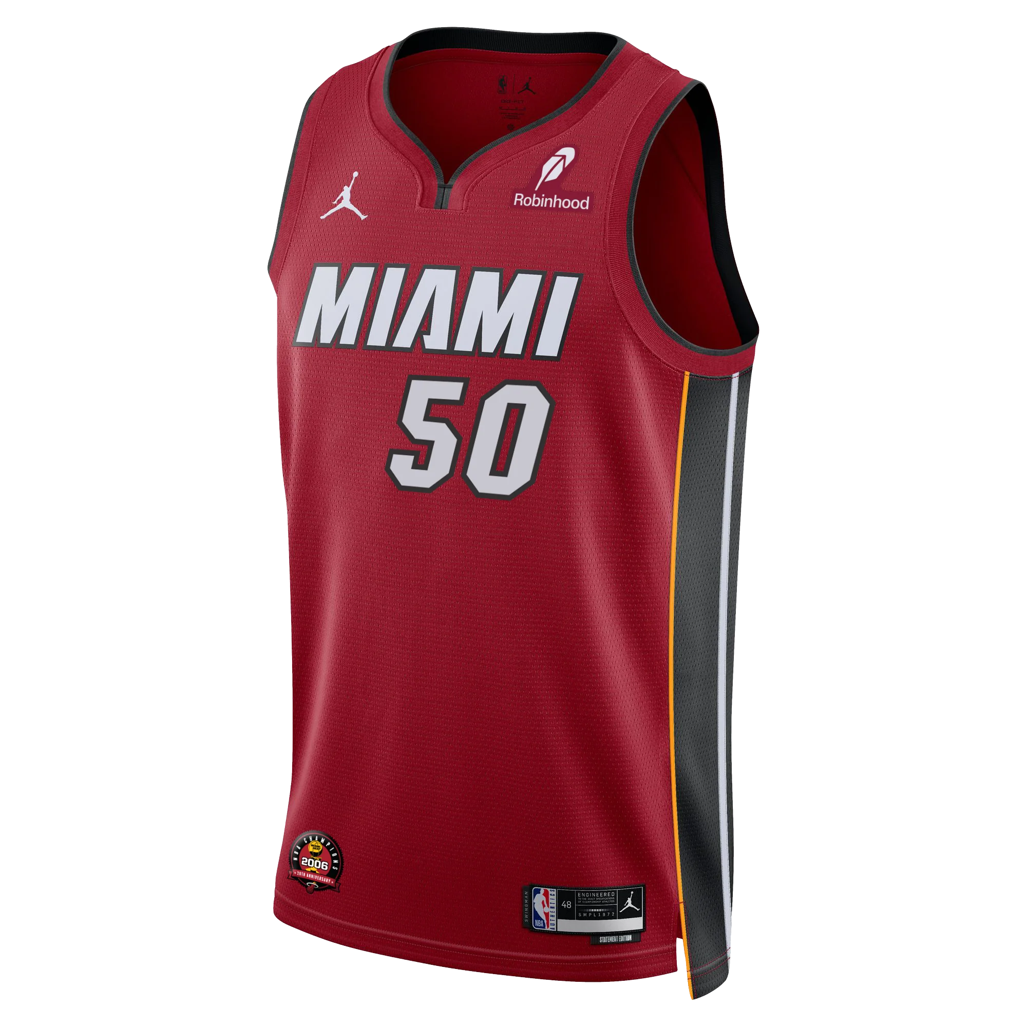 Vladislav Goldin Nike Jordan Brand Miami HEAT Statement Red Swingman Youth Jersey