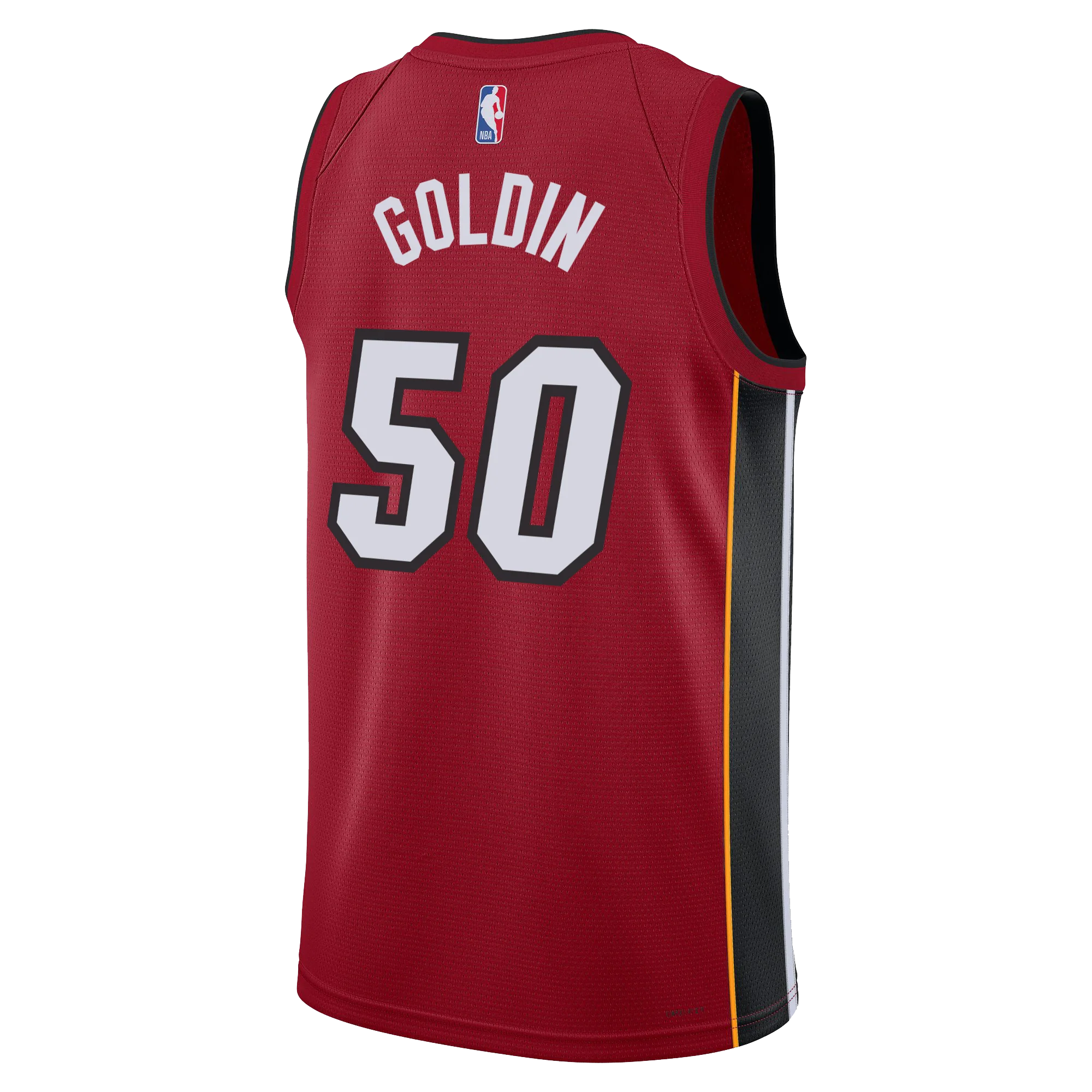 Vladislav Goldin Nike Jordan Brand Miami HEAT Statement Red Swingman Jersey - Image 2
