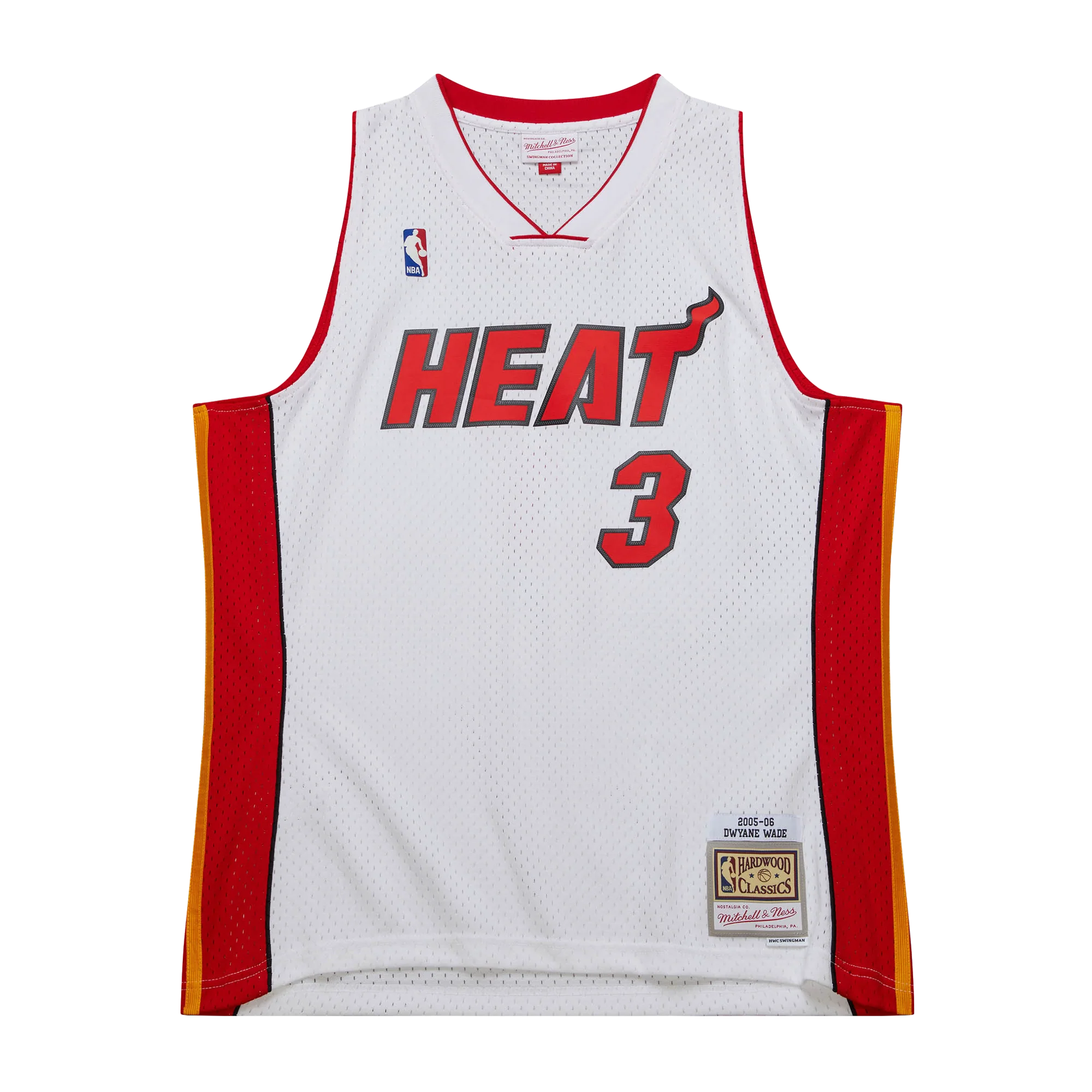 Dwyane Wade Mitchell & Ness Miami HEAT 2005-06 Youth Swingman Jersey