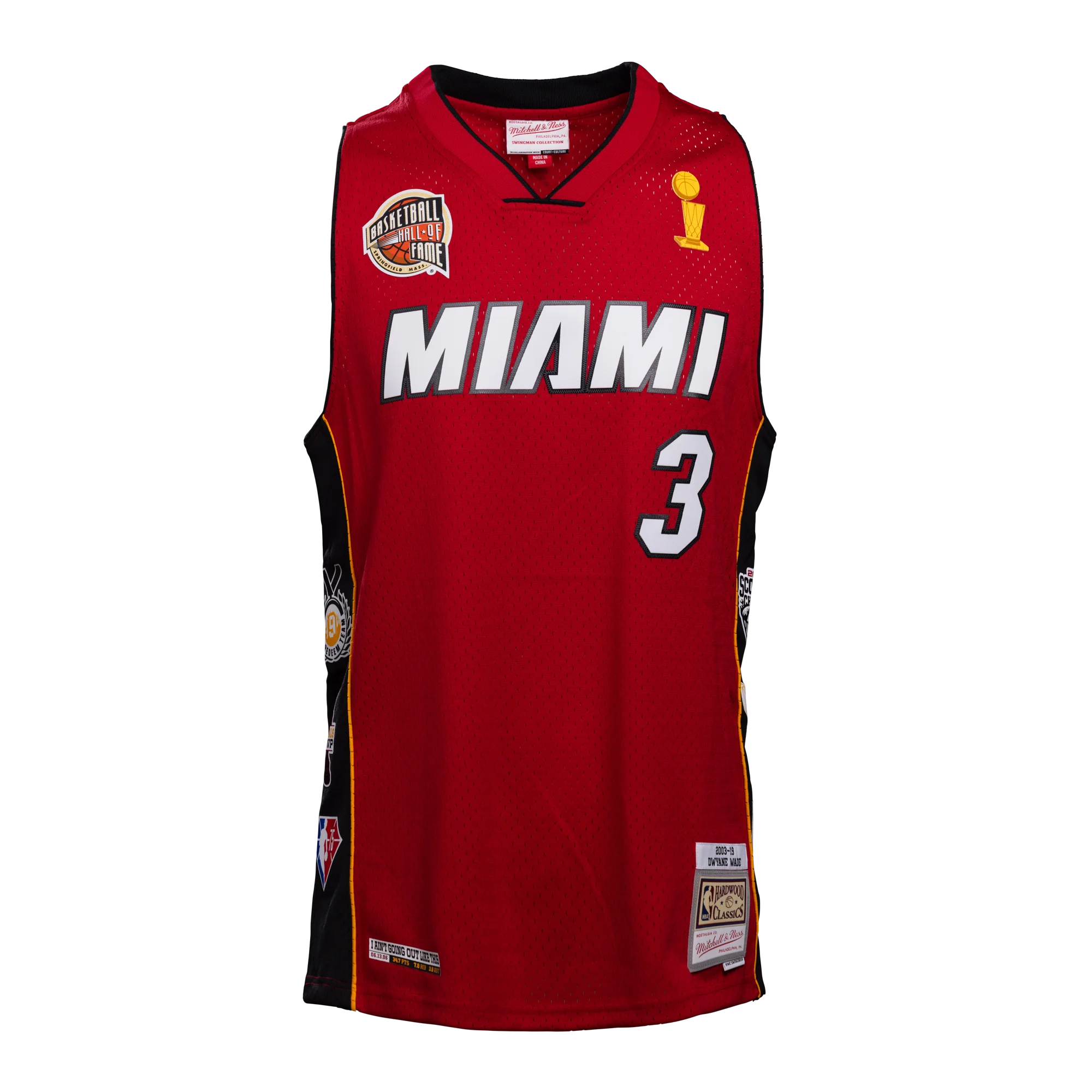 Court Culture x Mitchell and Ness Wade HOF Jersey - Image 2