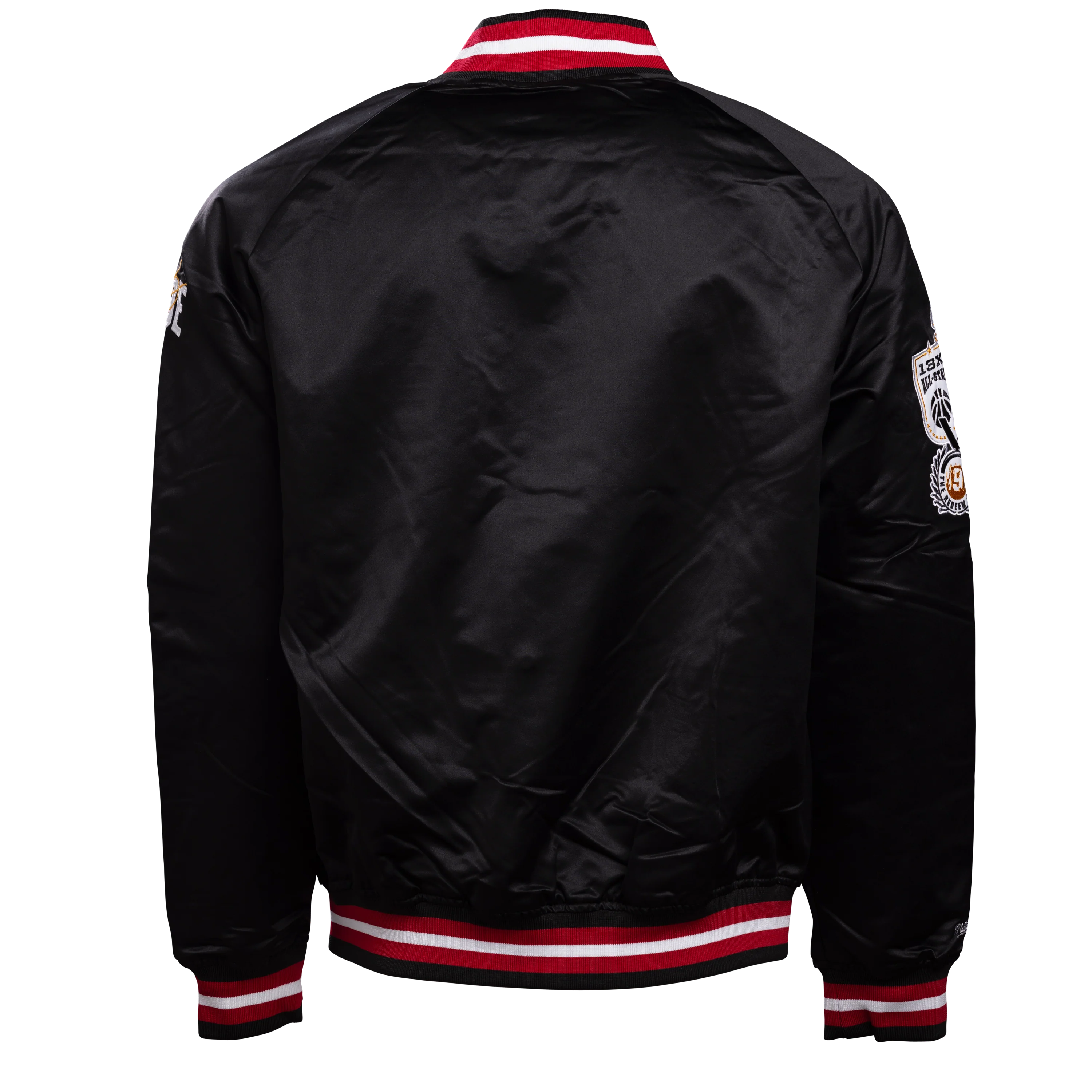 Court Culture x Mitchell and Ness Wade HOF Satin Jacket - Image 4