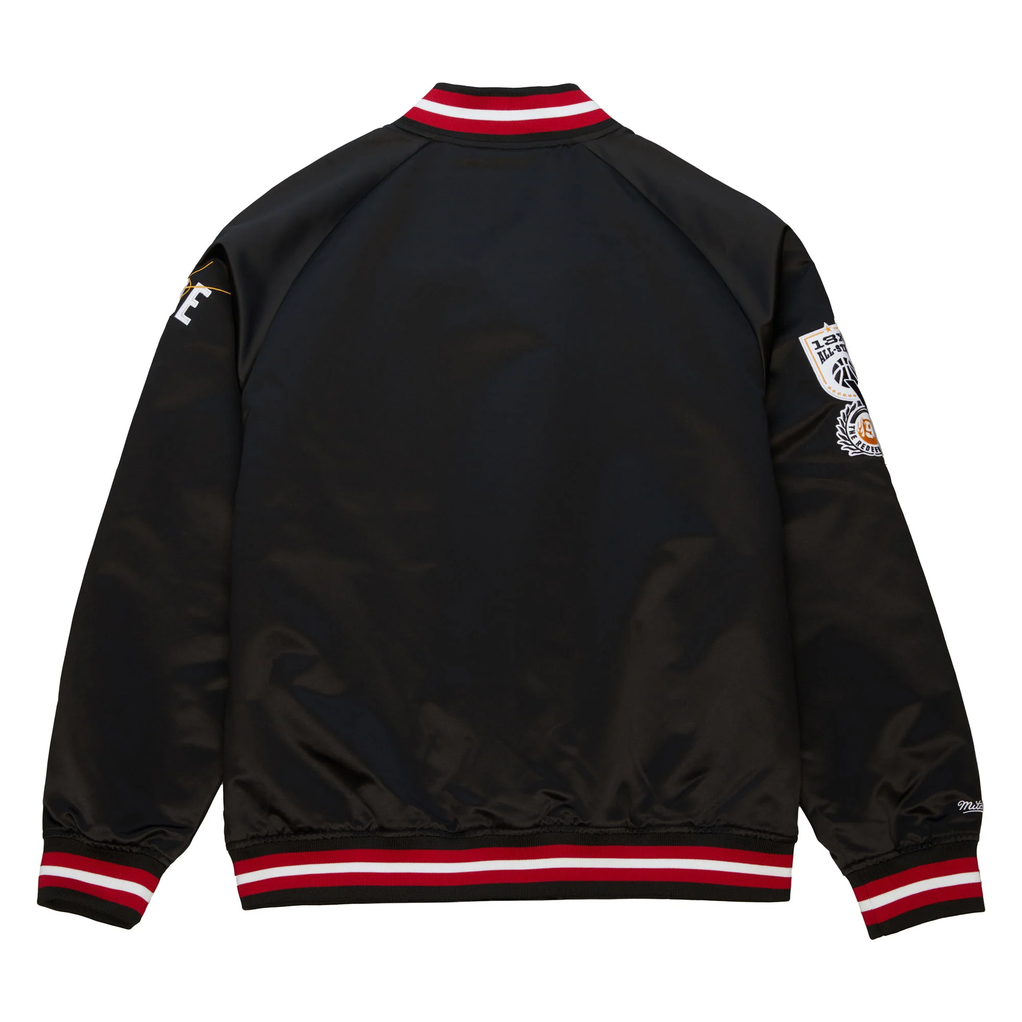 Court Culture x Mitchell and Ness Wade HOF Satin Jacket - Image 8