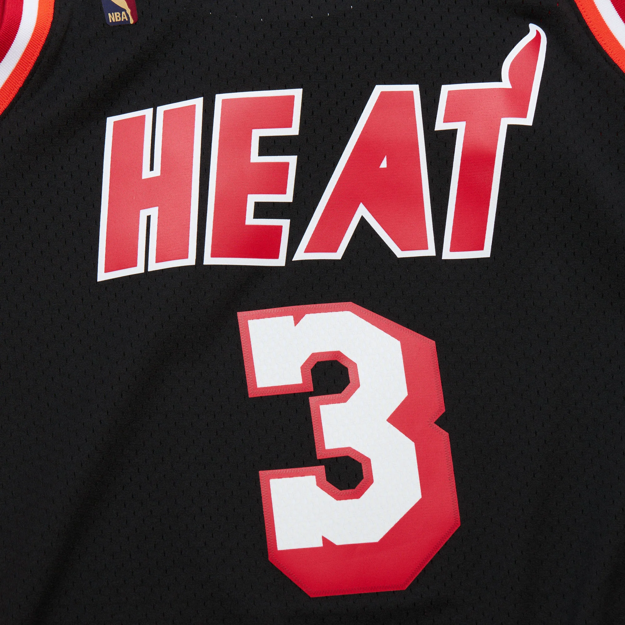 Dwyane Wade Mitchell & Ness 2013-14 Hardwood Classic Youth Swingman Jersey - Image 3