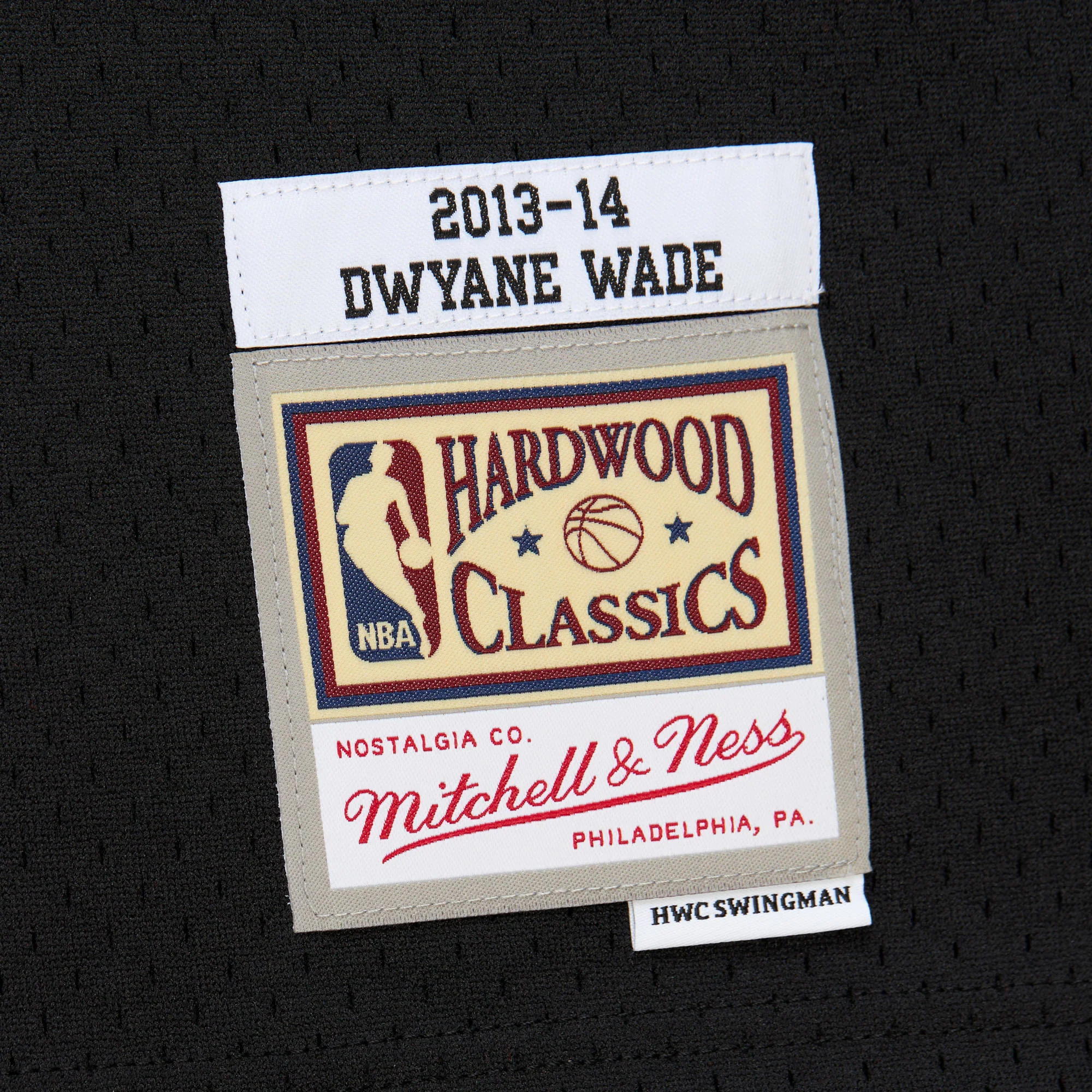Dwyane Wade Mitchell & Ness 2013-14 Hardwood Classic Youth Swingman Jersey - Image 4