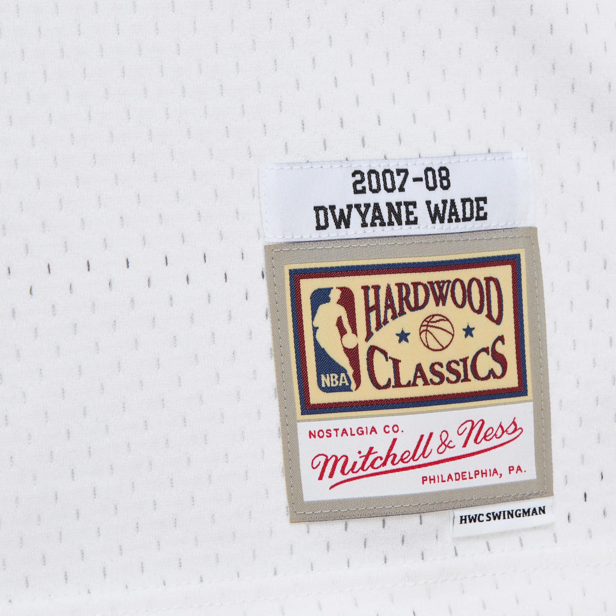 Dwyane Wade Mitchell & Ness 2007-08 Hardwood Classic Swingman Jersey - Image 5