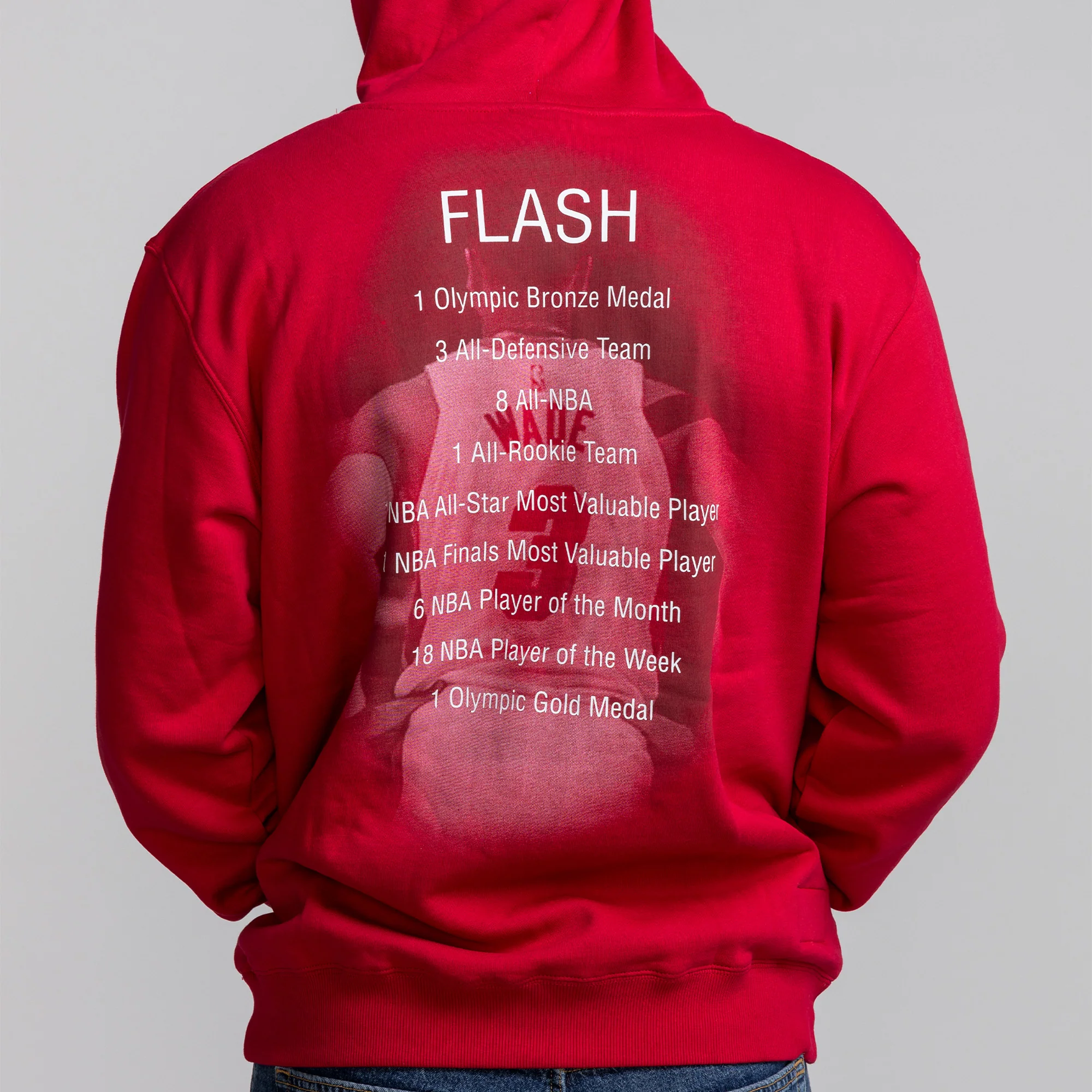 Dwyane Wade Mitchell & Ness Vintage Fleece Hoodie - Image 4